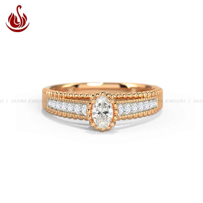 Sazuna Imana Solitaire Ring Sazuna Jewellers