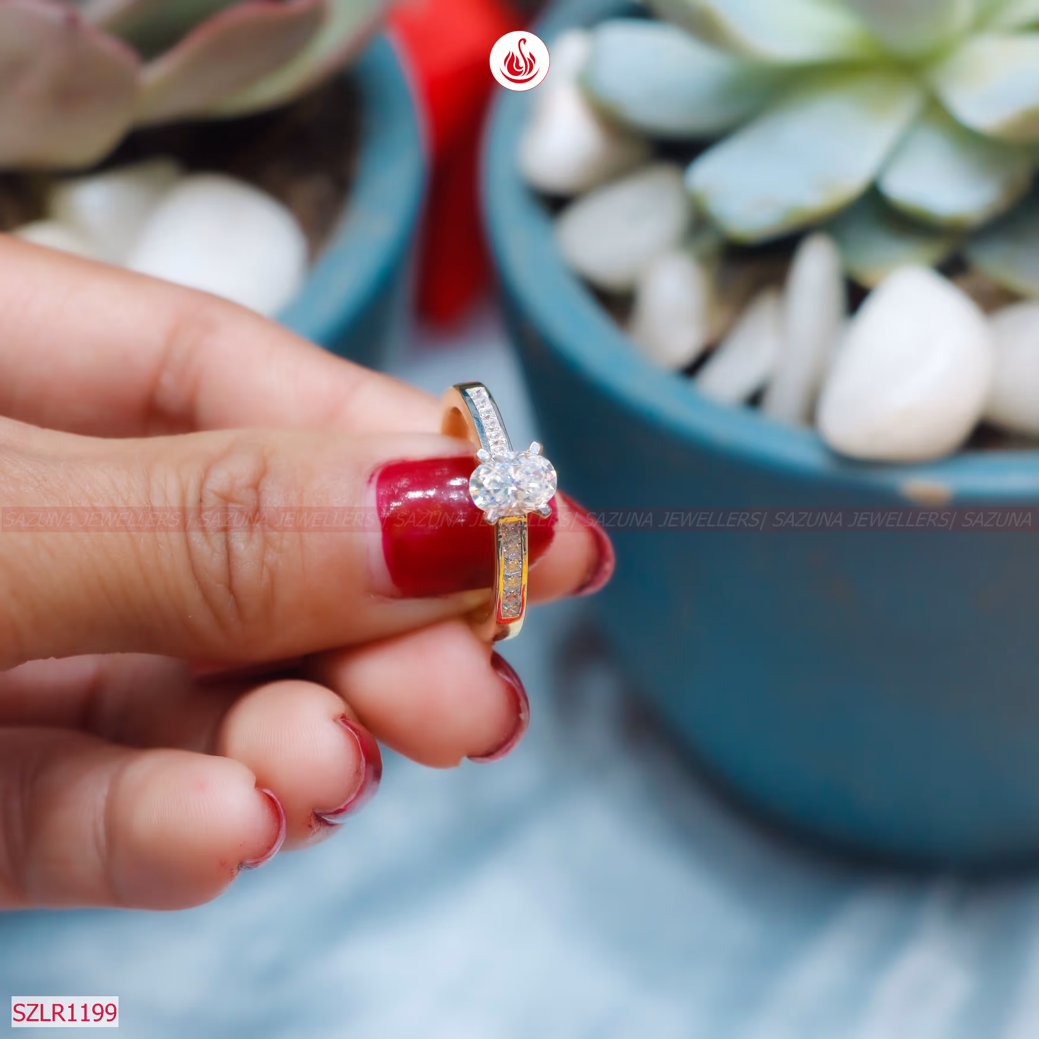 SZLR1199 Solitaire Women Diamond Ring