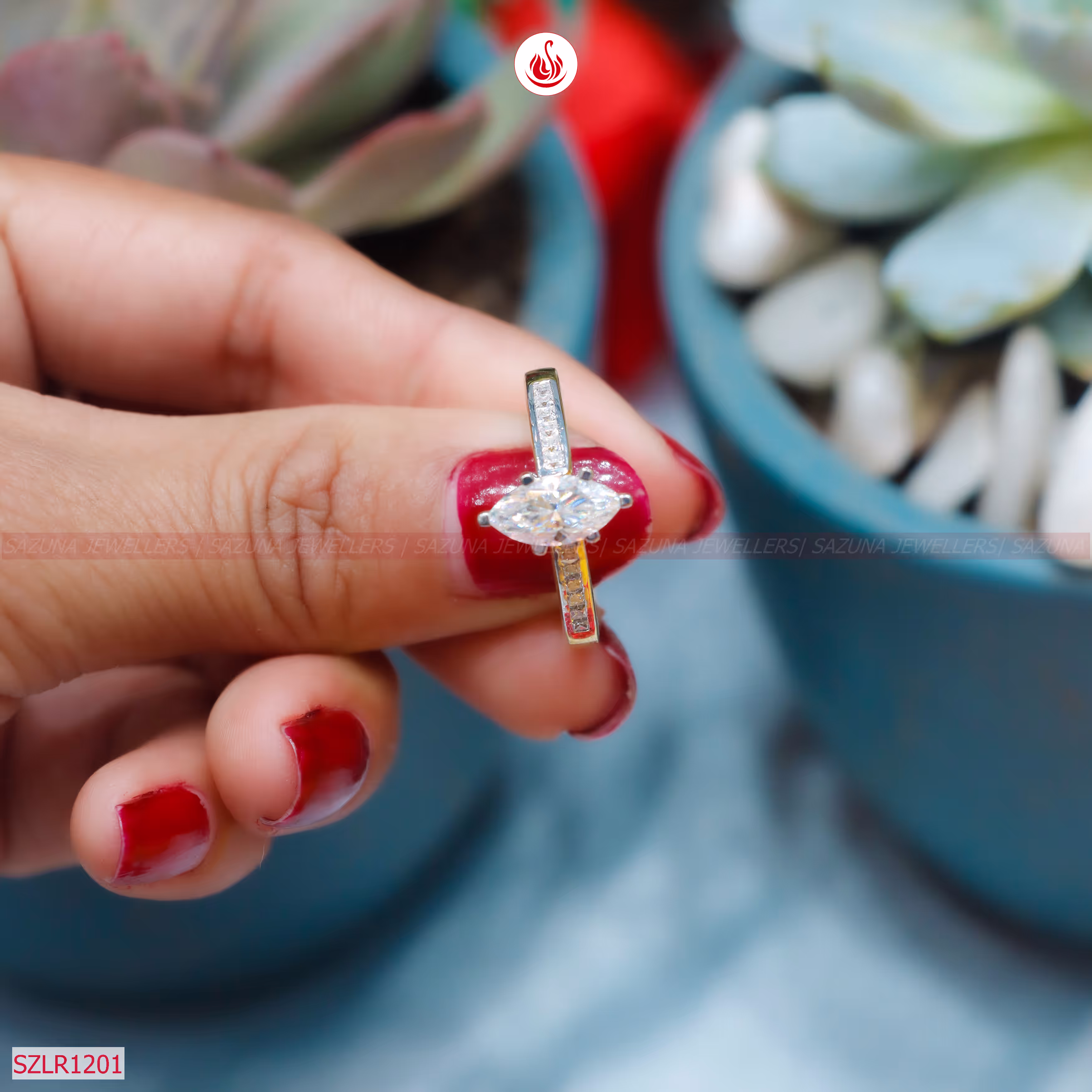 SZLR1201 Solitaire Women Diamond Ring