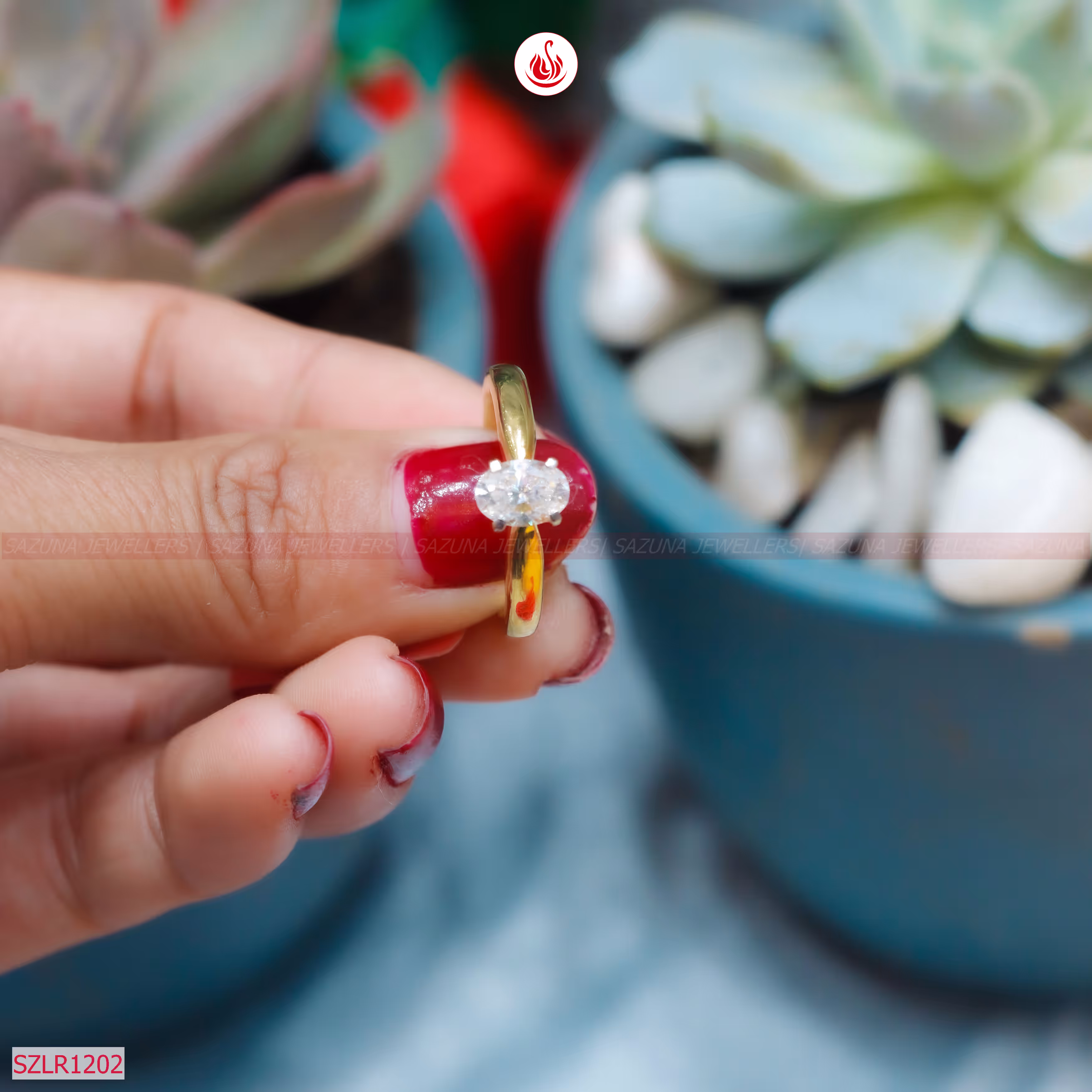 SZLR1202 Solitaire Women Diamond Ring