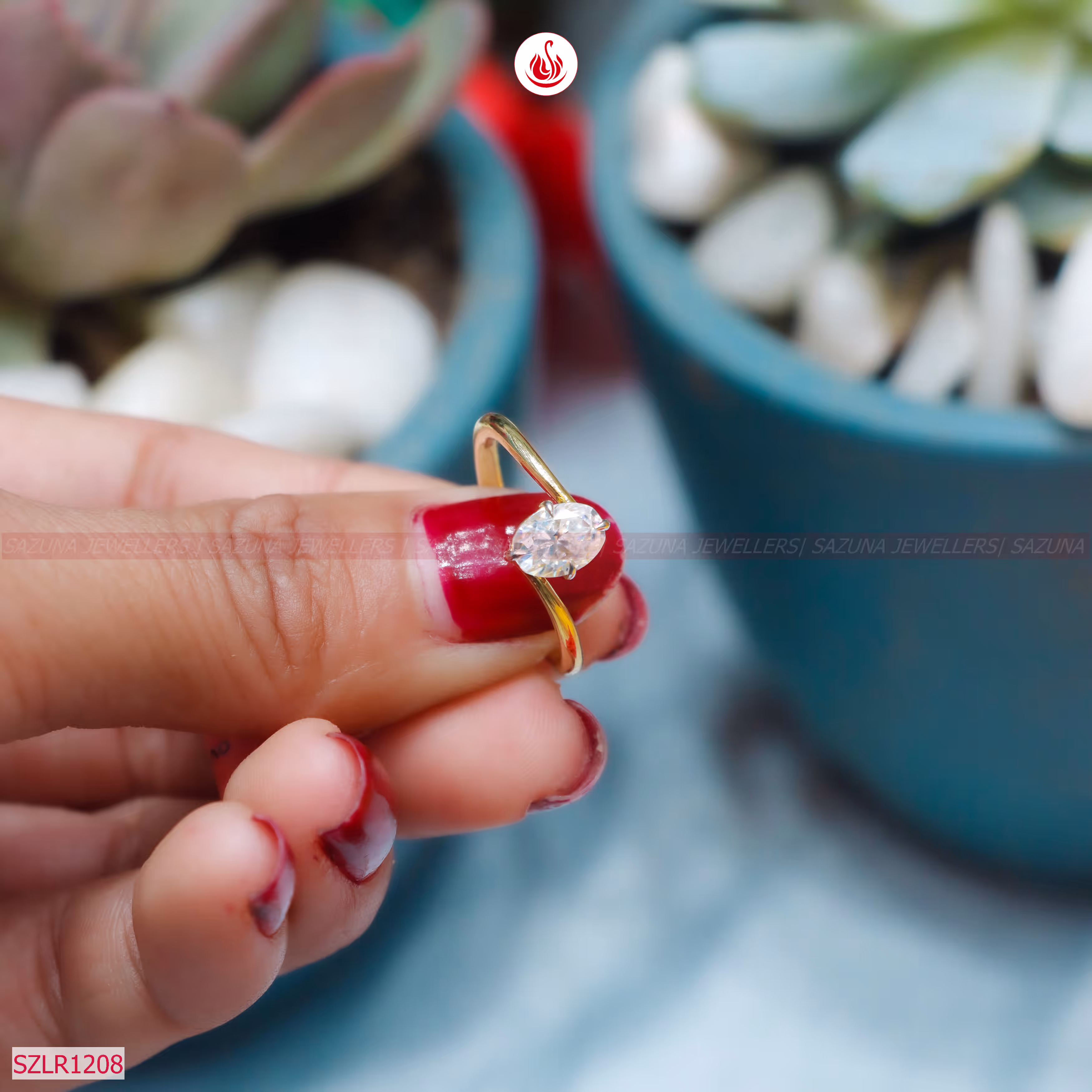 SZLR1208 Solitaire Women Diamond Ring