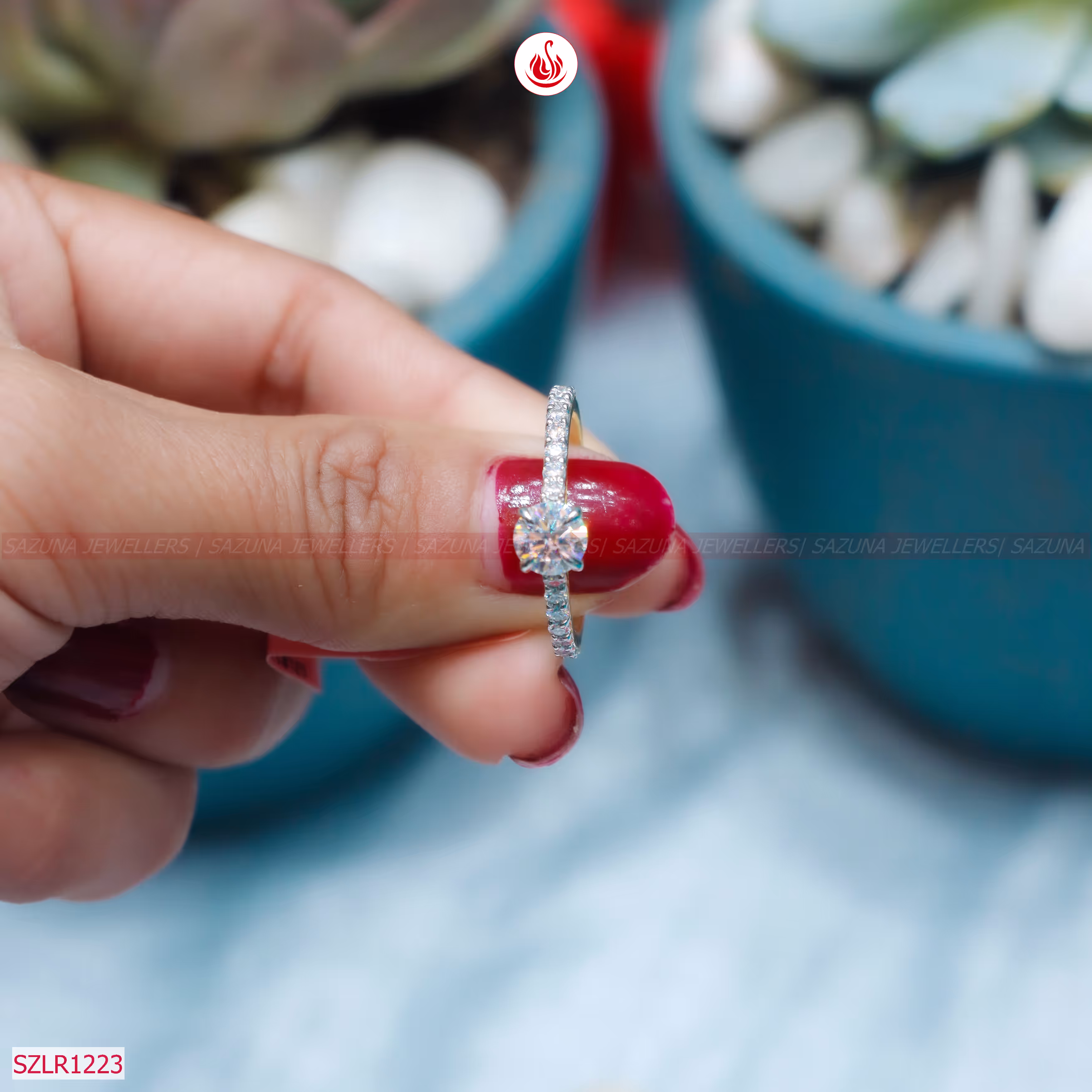 SZLR1223 Solitaire Women Diamond Ring