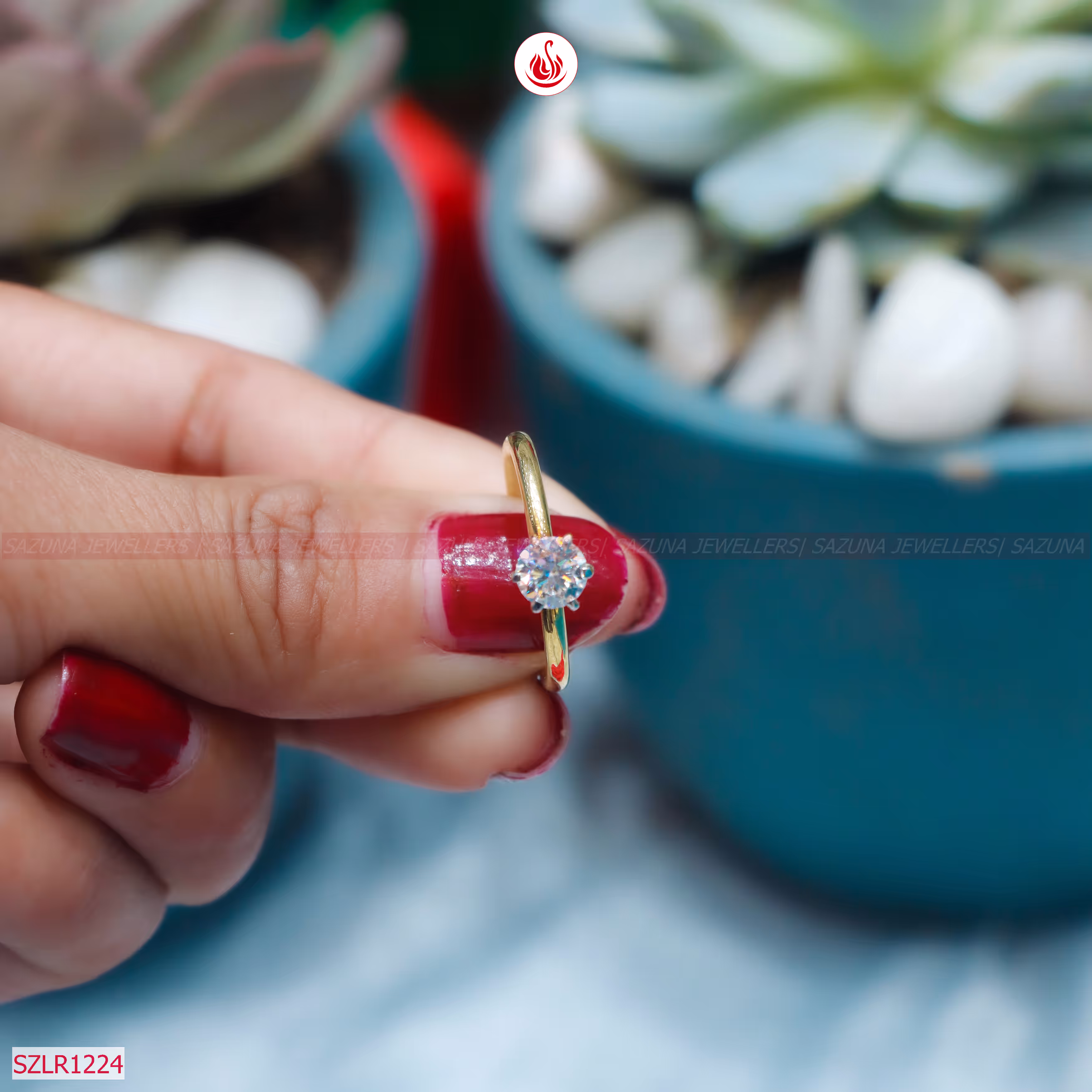 SZLR1224 Solitaire Women Diamond Ring