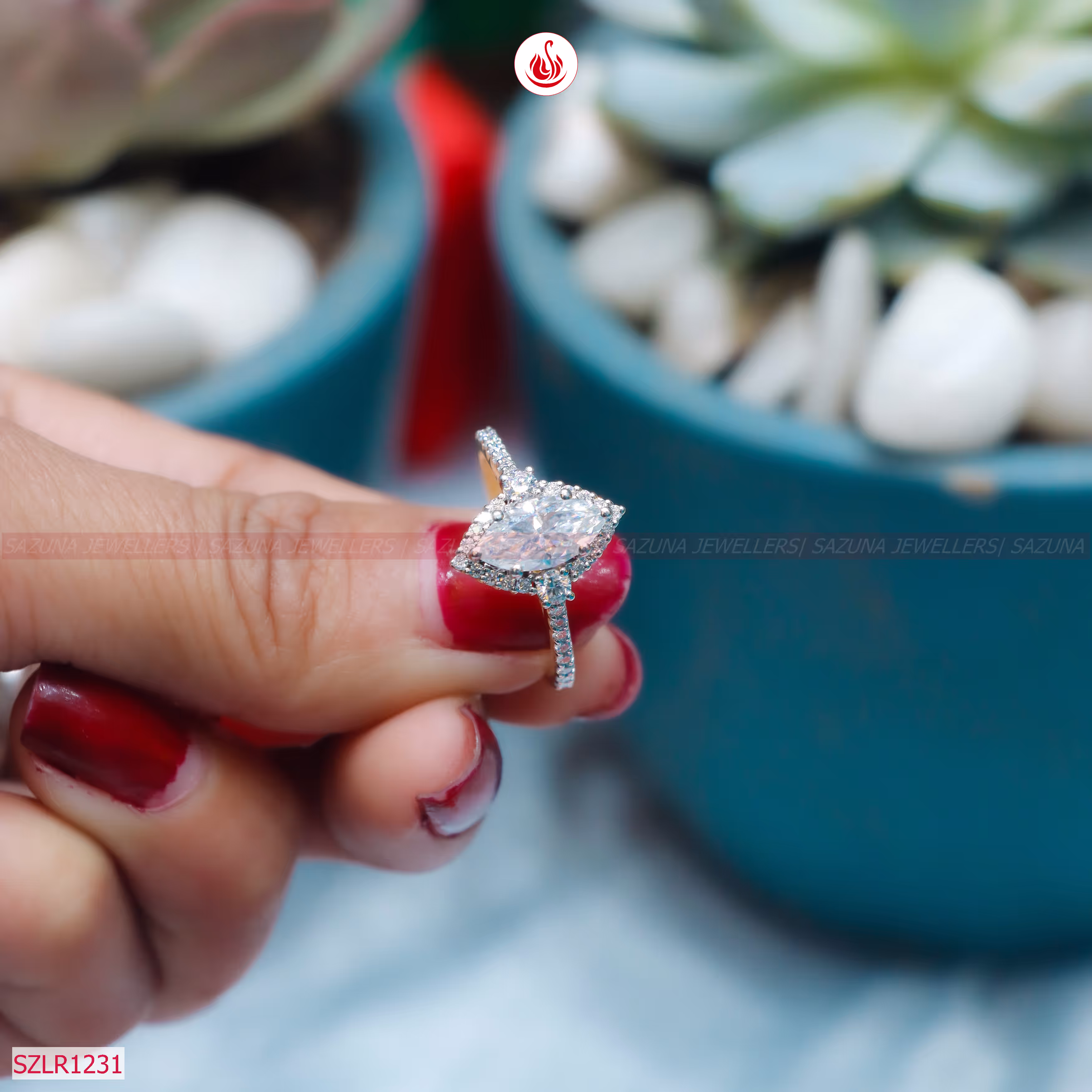 SZLR1231 Solitaire Women Diamond Ring