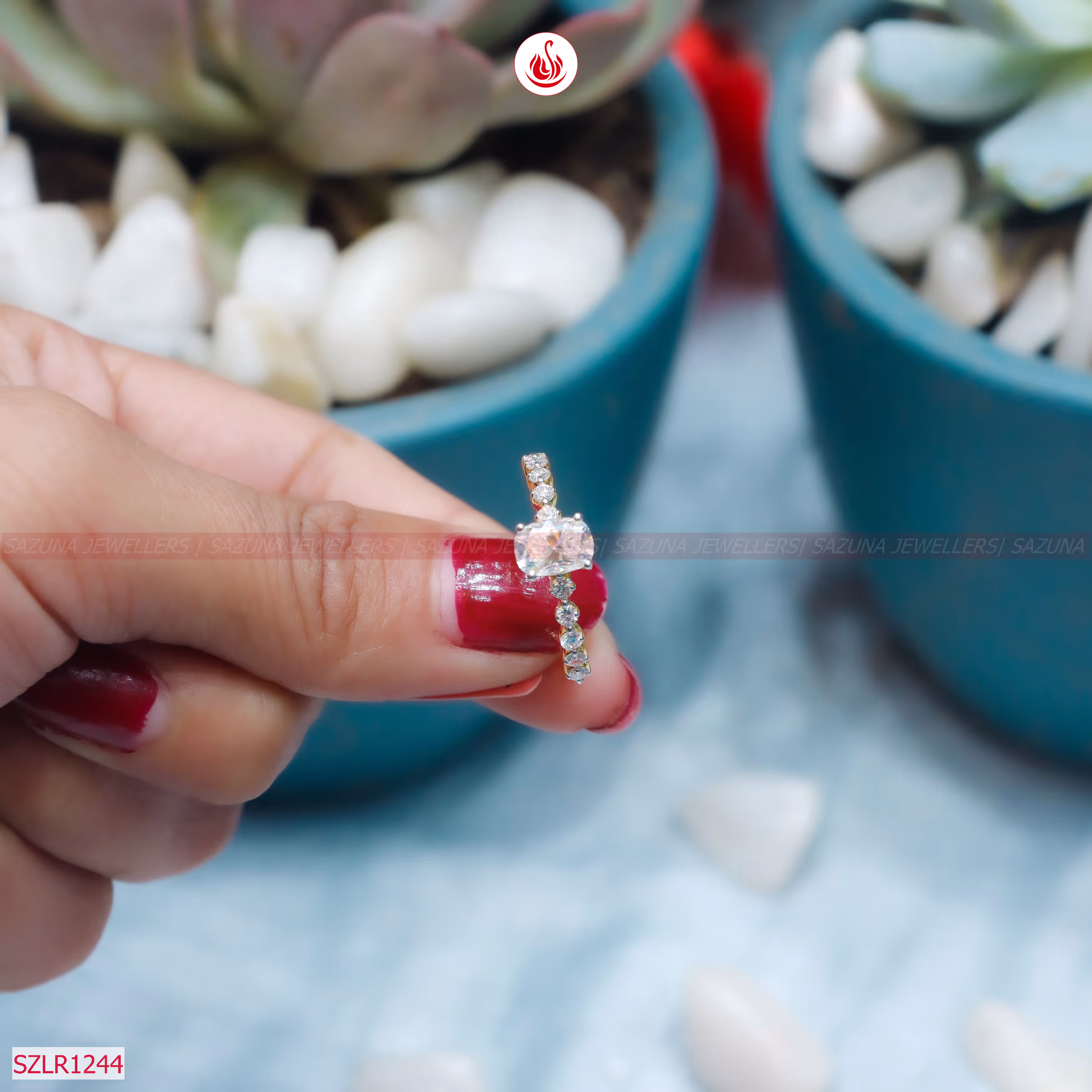 SZLR1244 Solitaire Women Diamond Ring