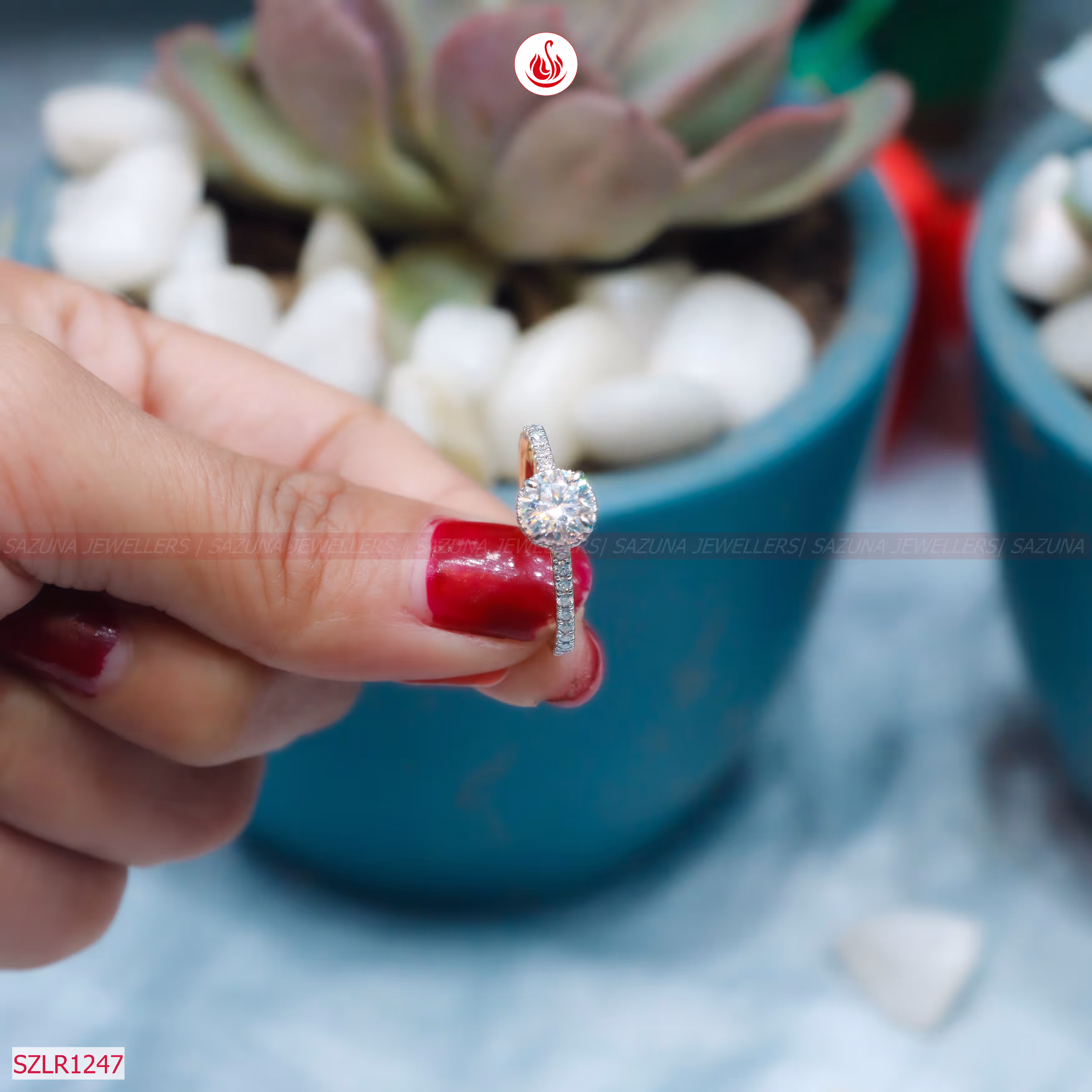 SZLR1247 Solitaire Women Diamond Ring