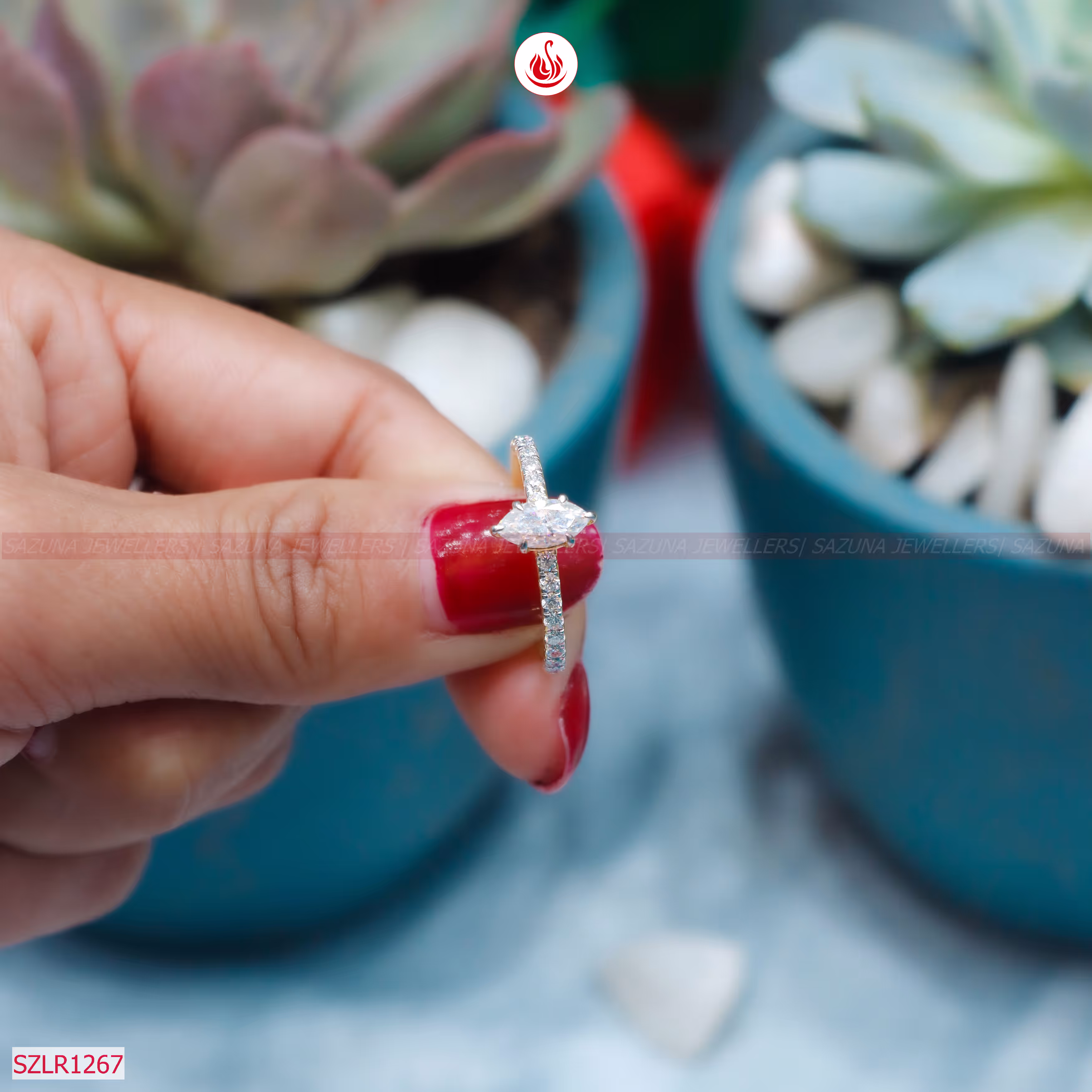 SZLR1267 Solitaire Women Diamond Ring