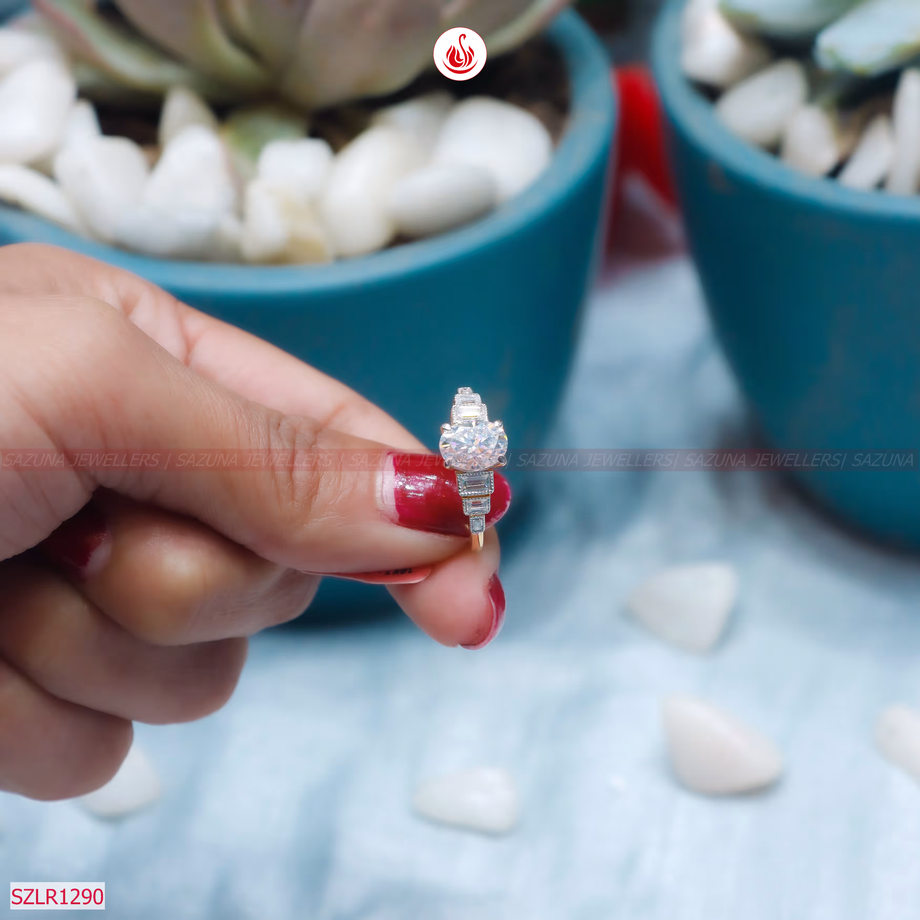 SZLR1290 Solitaire Women Diamond Ring