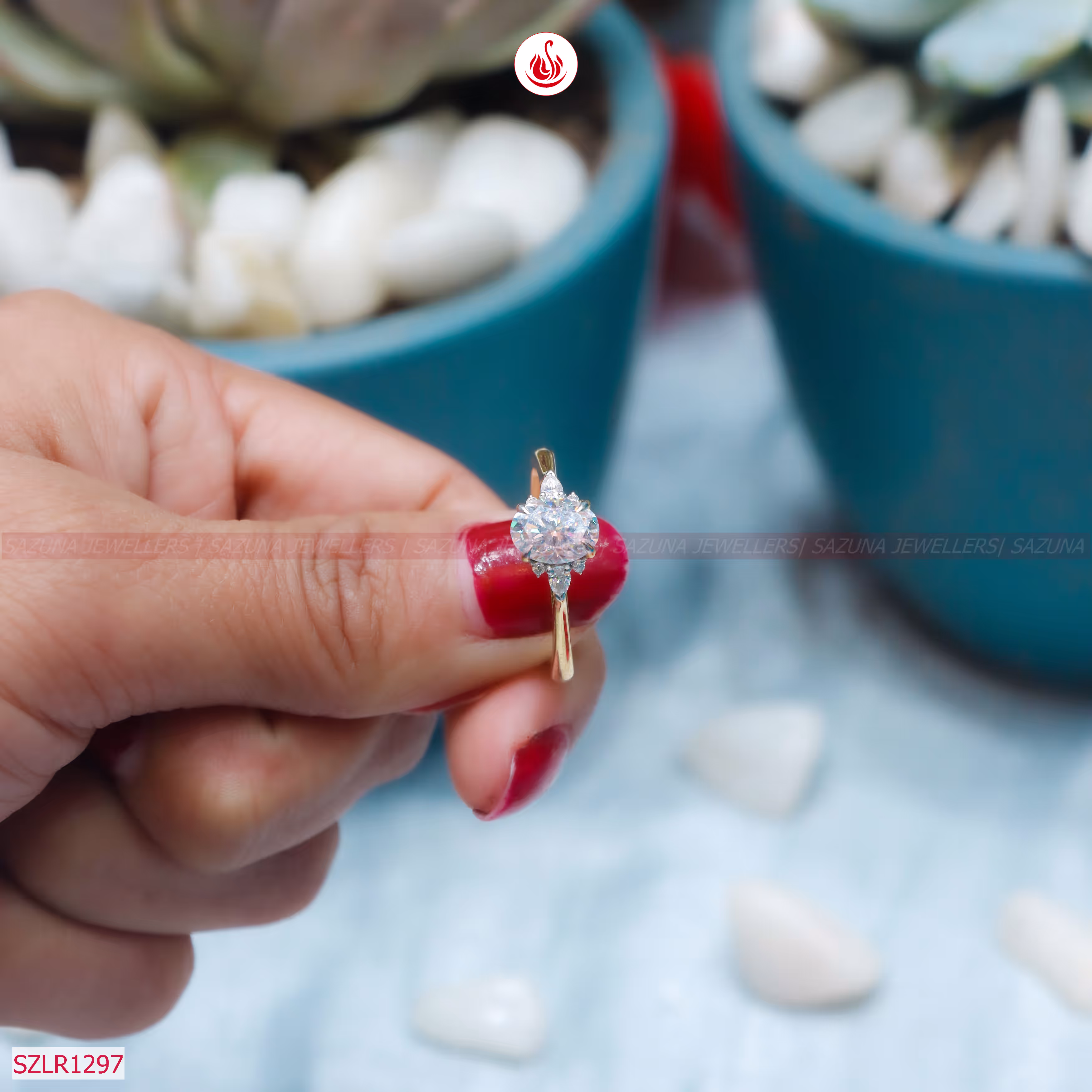 SZLR1297 Solitaire Women Diamond Ring