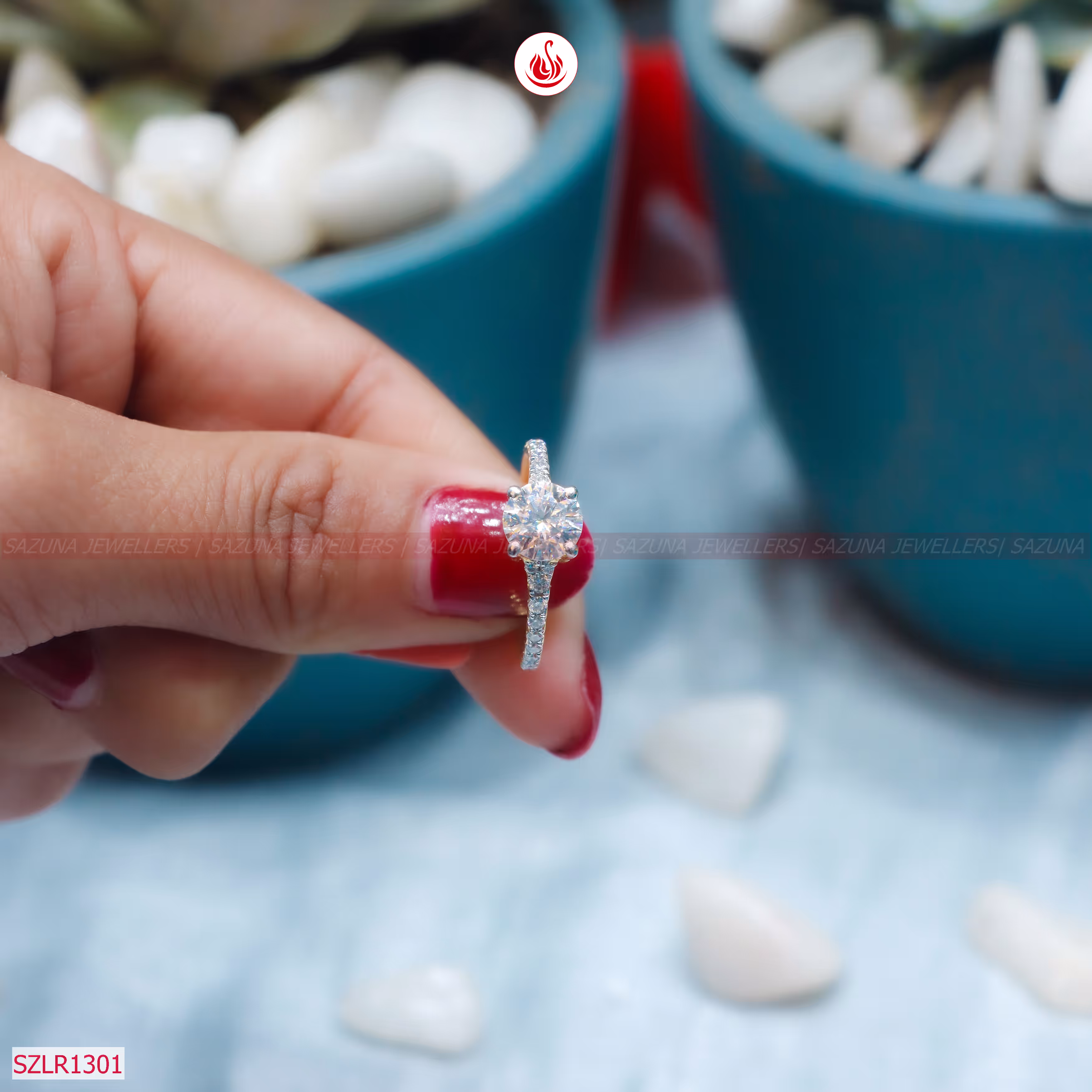 SZLR1301 Solitaire Women Diamond Ring