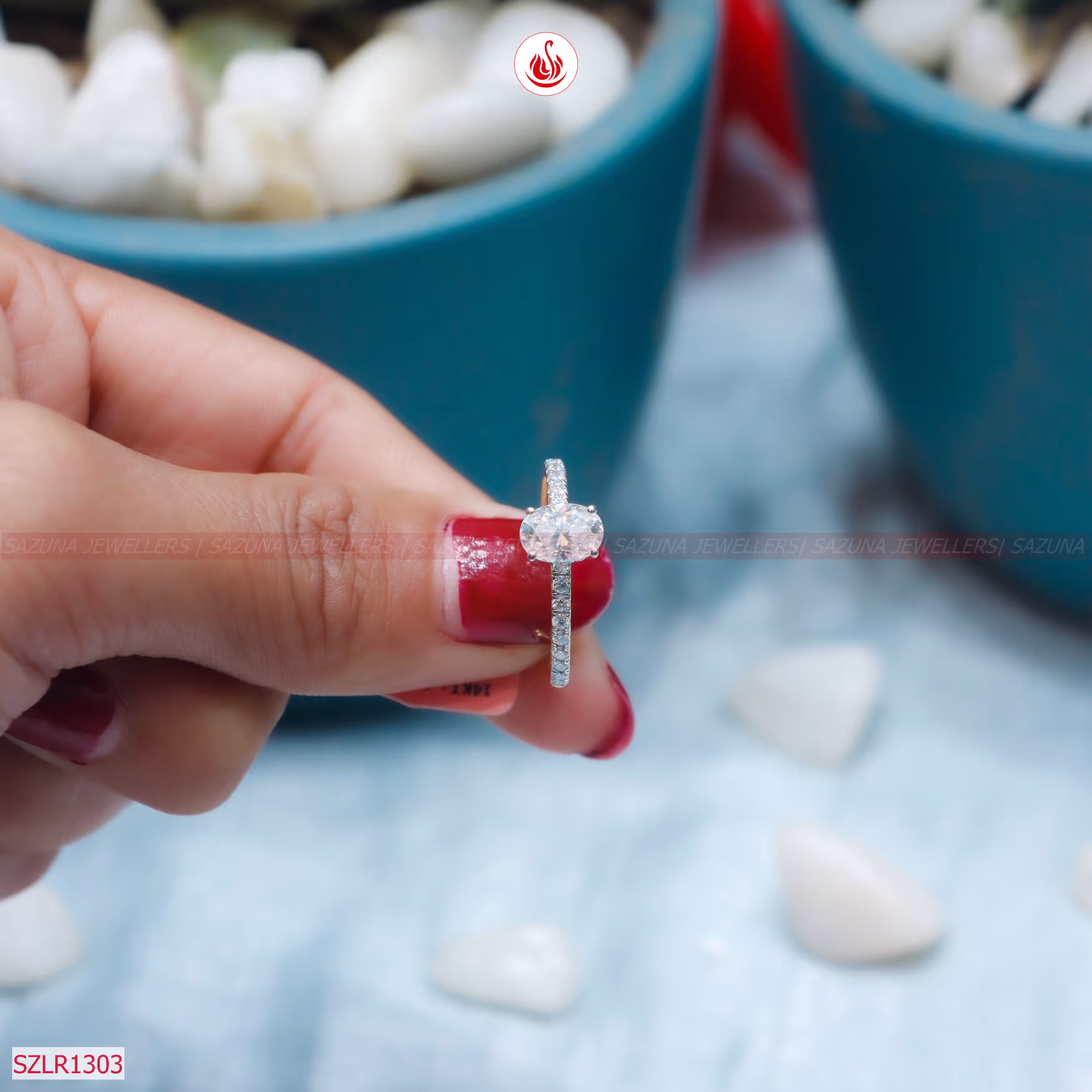 SZLR1303 Solitaire Women Diamond Ring