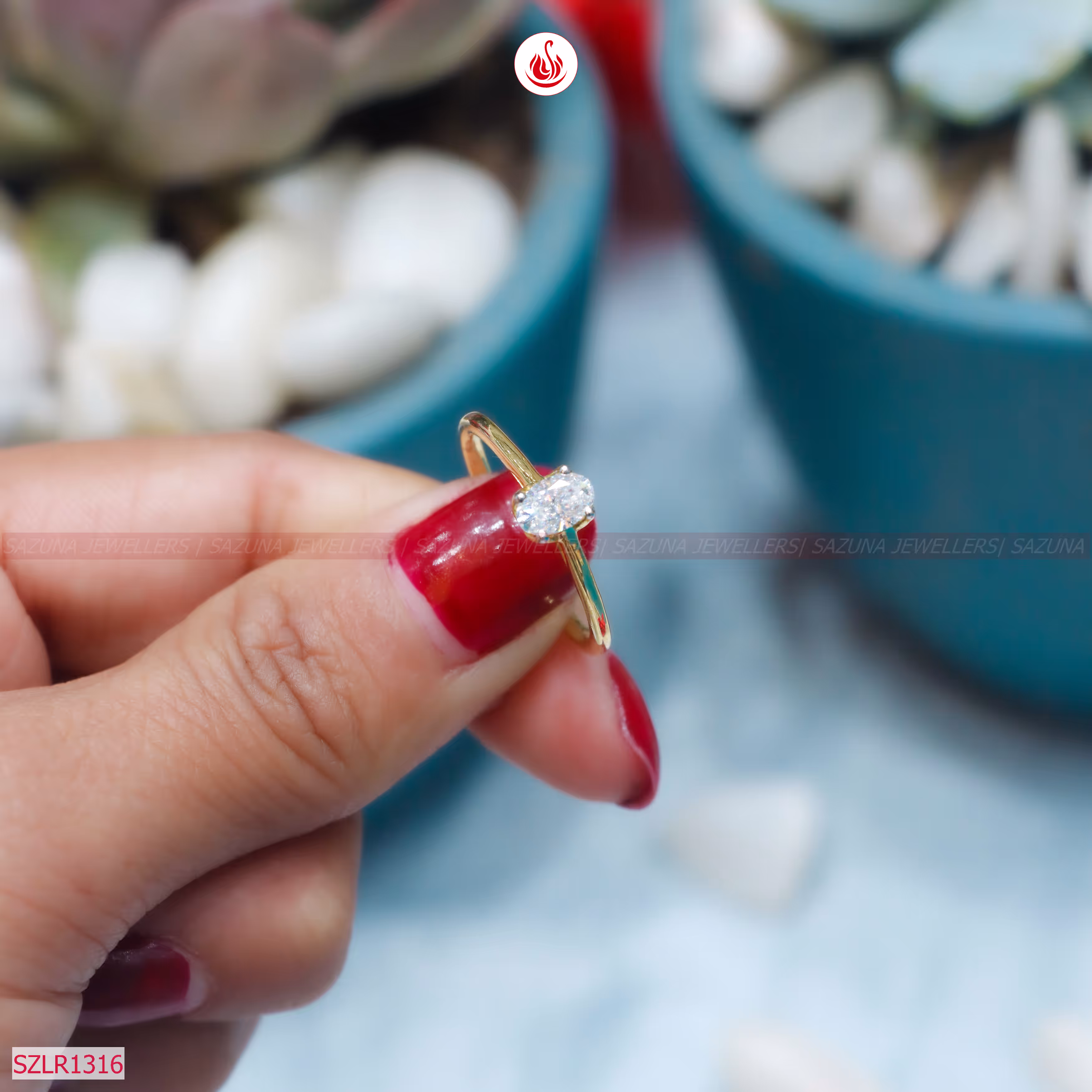 SZLR1316 Solitaire Women Diamond Ring