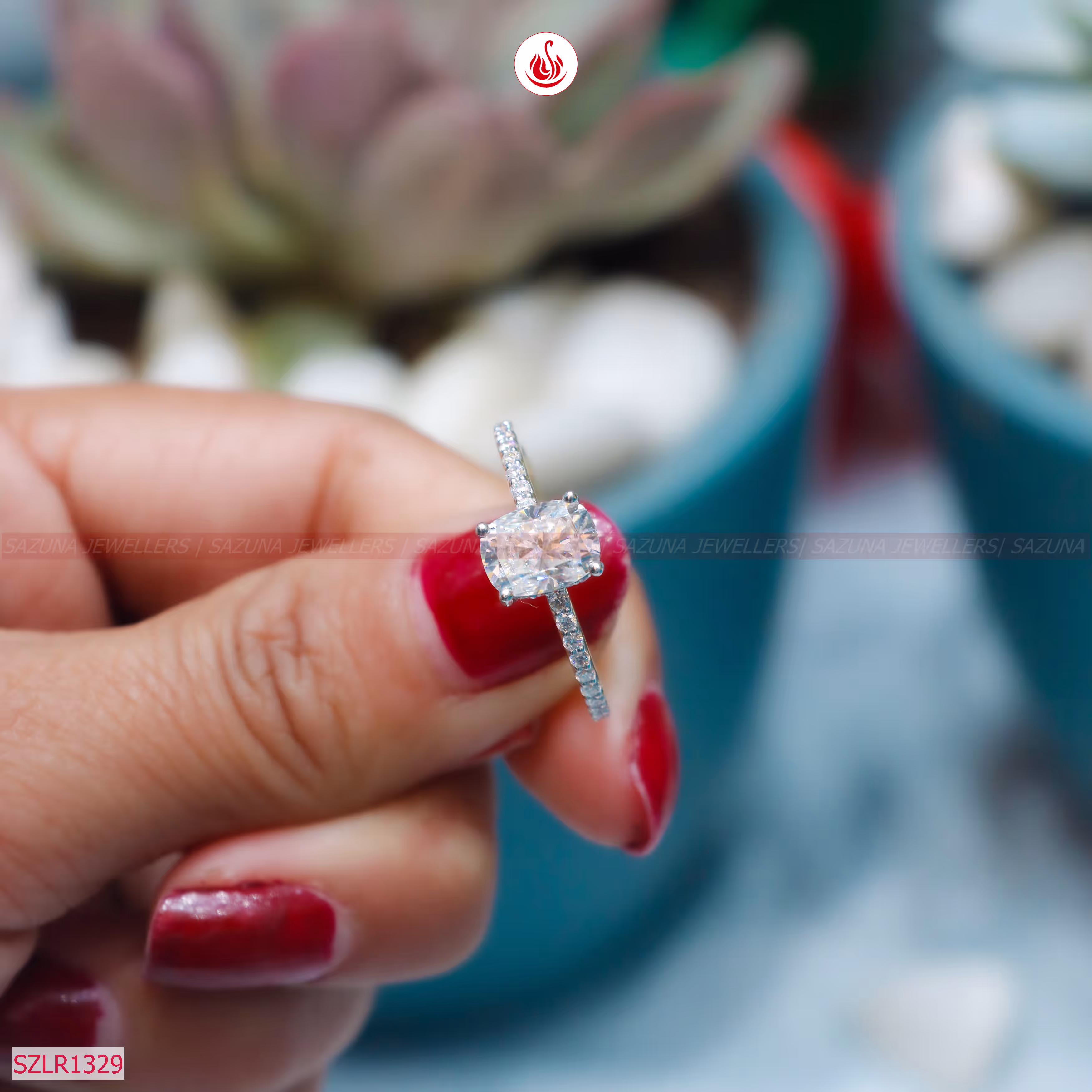 SZLR1329 Solitaire Women Diamond Ring