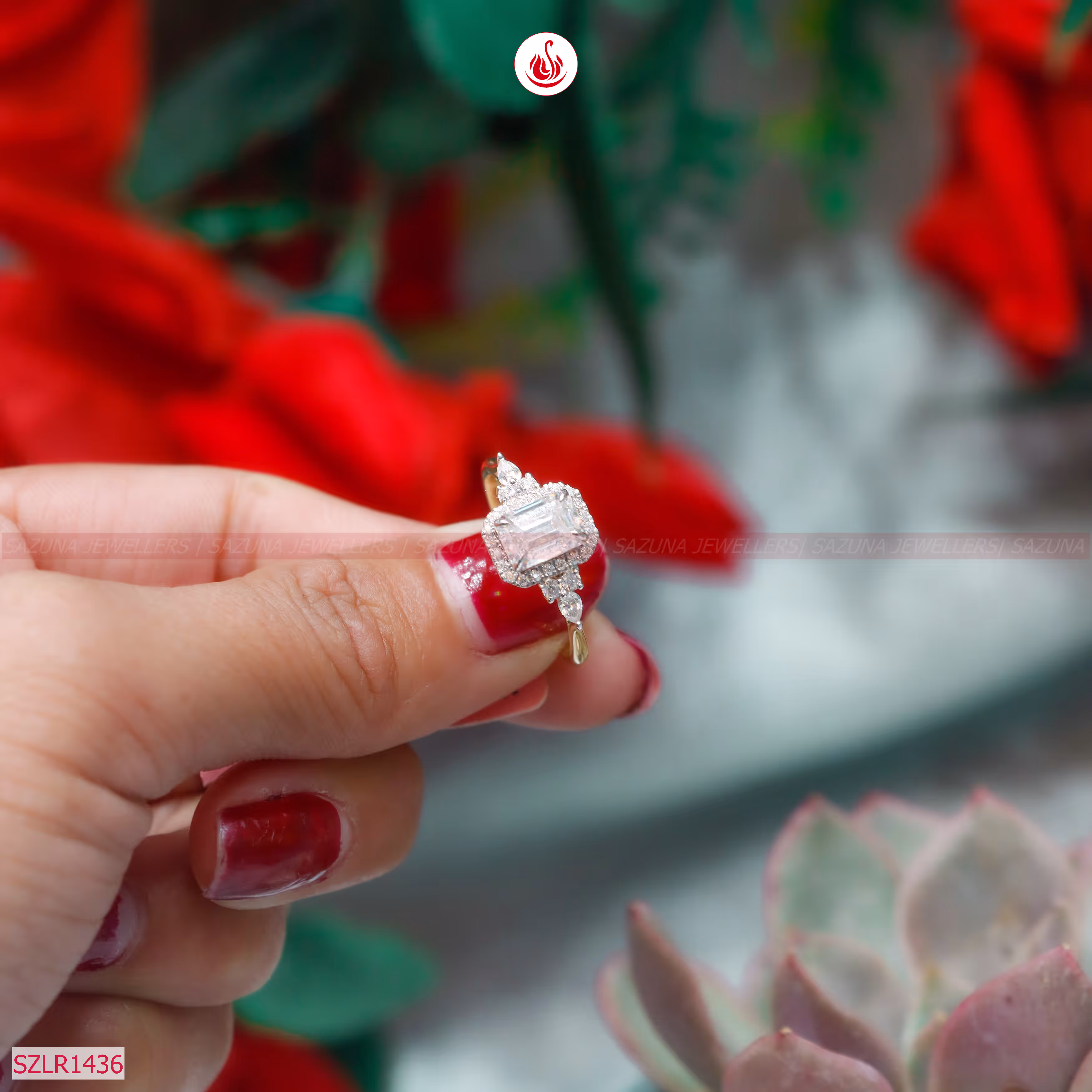 SZLR1436 Solitaire Women Diamond Ring