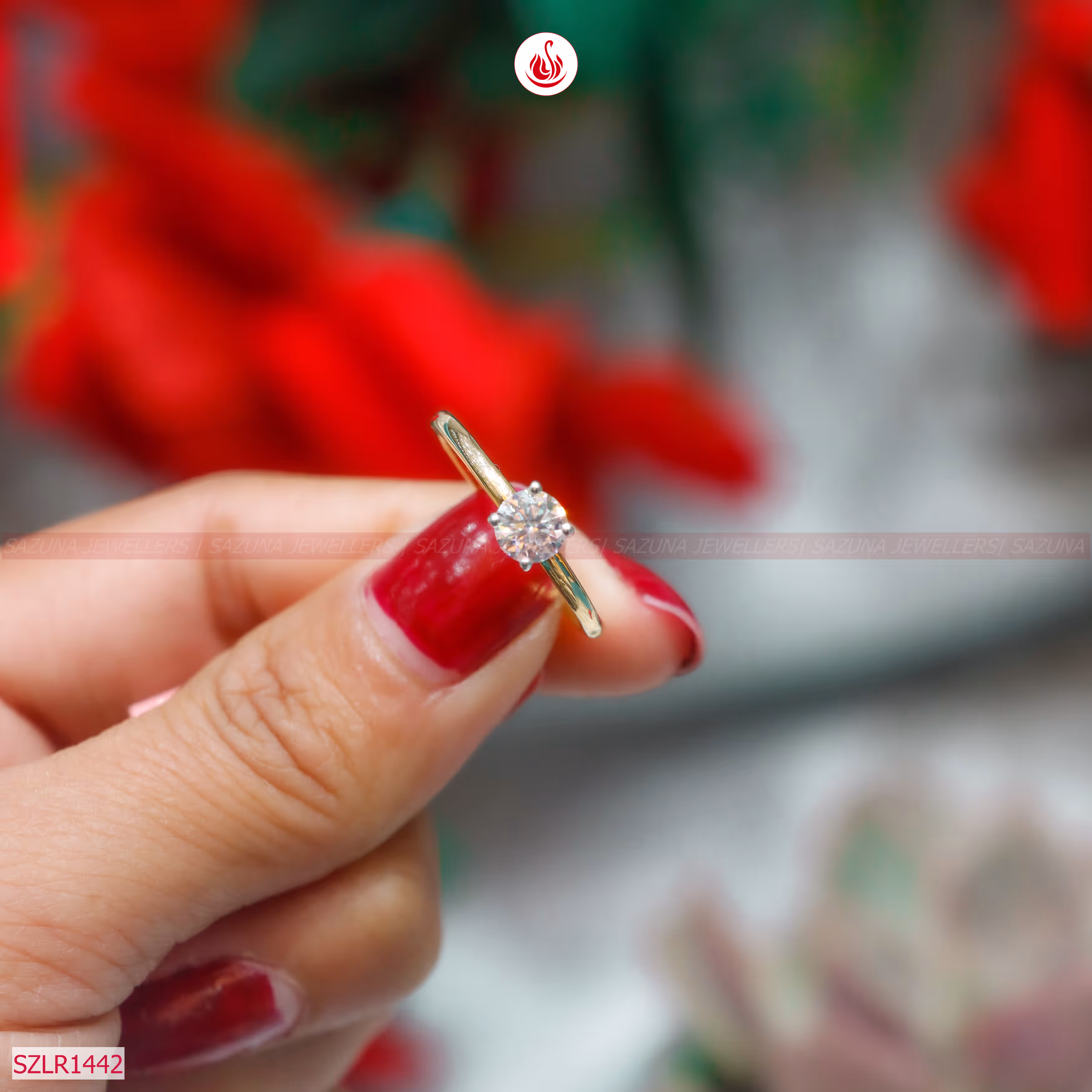 SZLR1442 Solitaire Women Diamond Ring