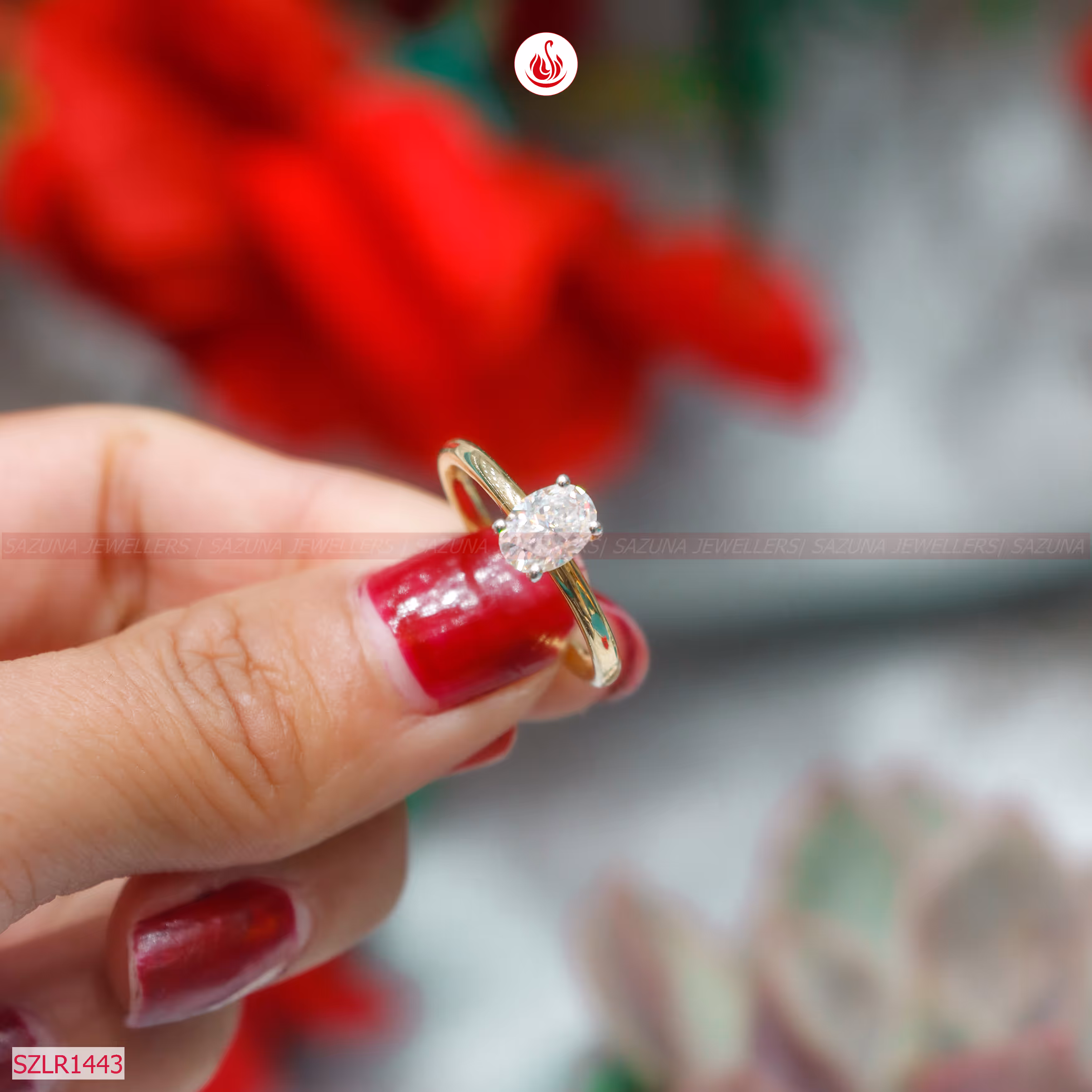 SZLR1443 Solitaire Women Diamond Ring