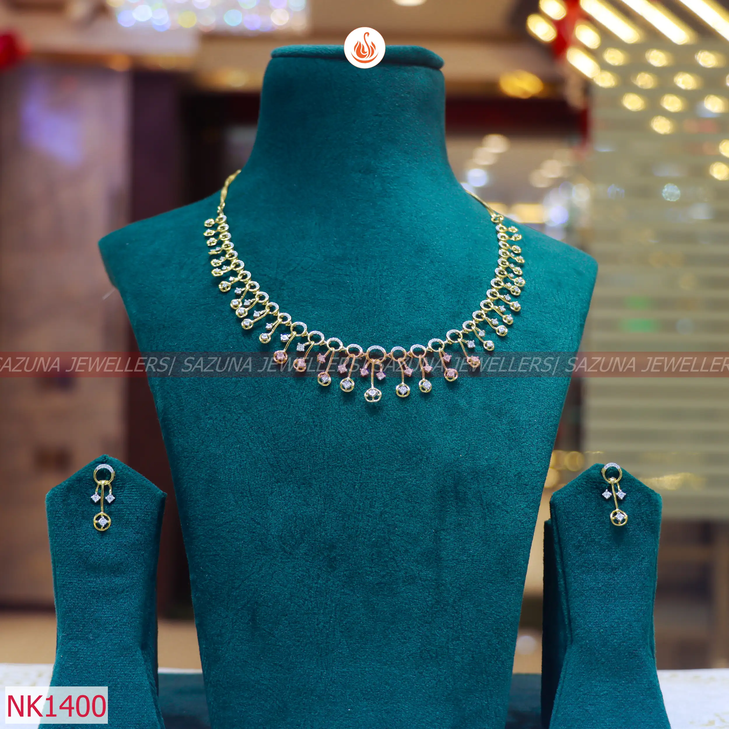 Sazuna Surabhi  Diamond Necklace