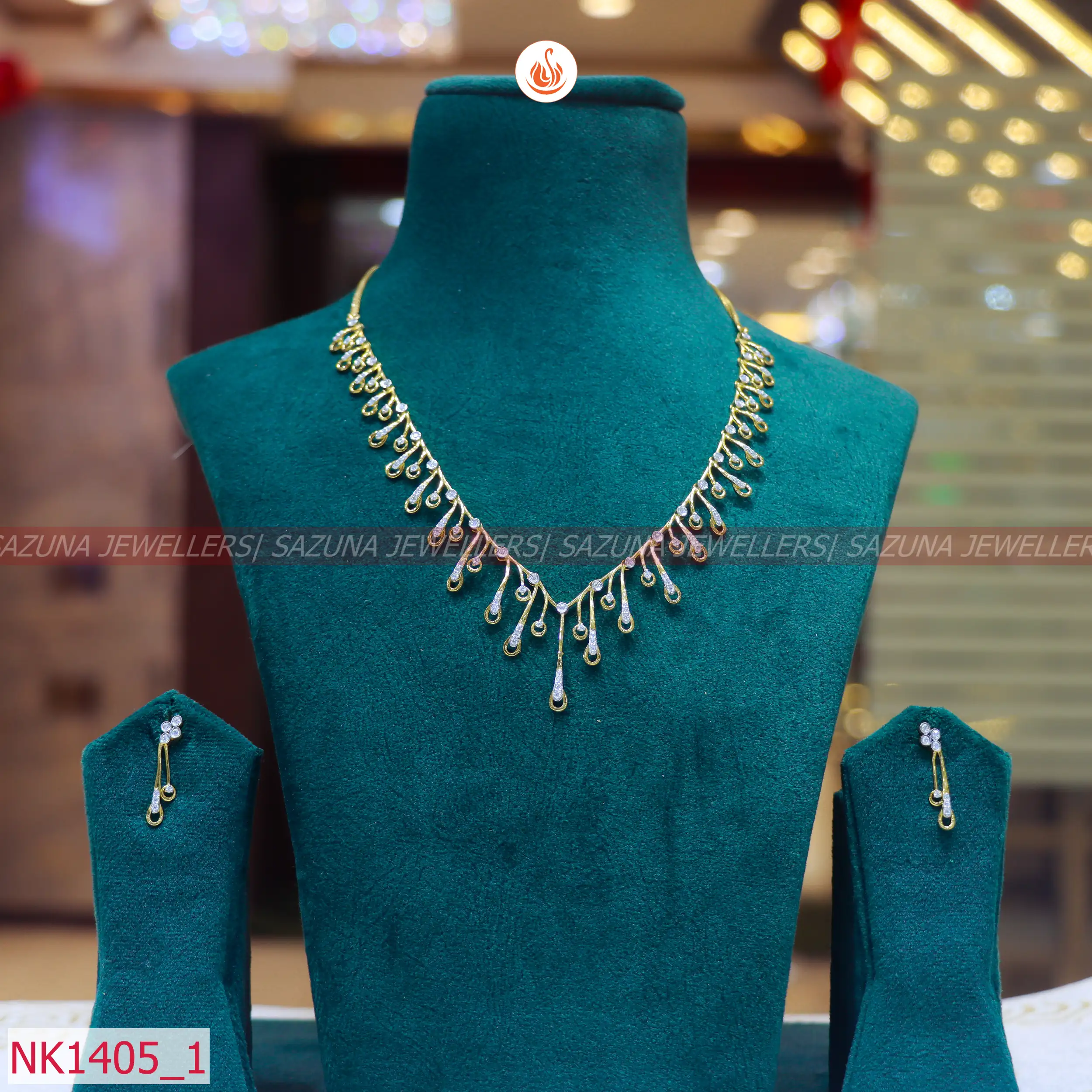 Sazuna Shalini  Diamond Necklace