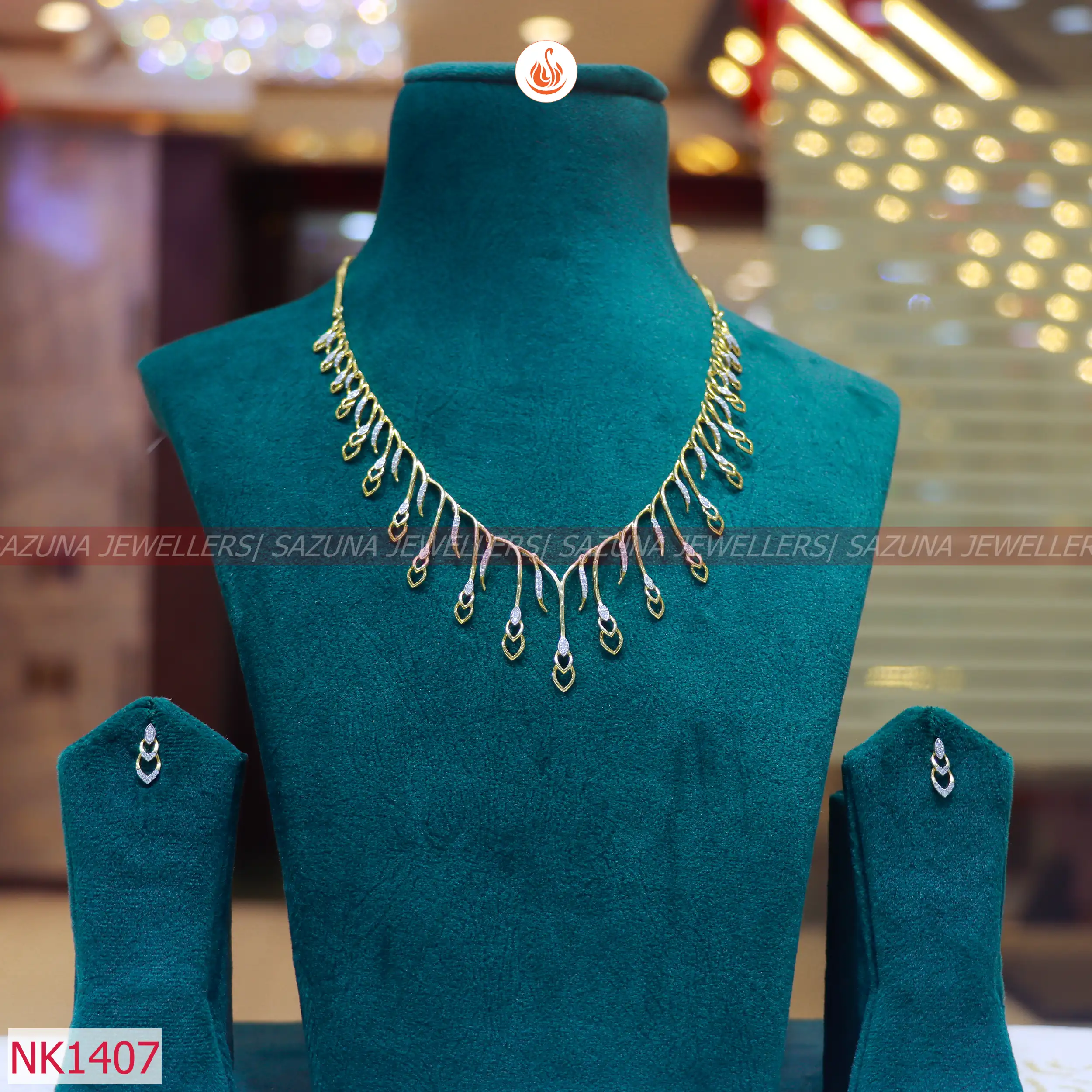Sazuna Kshiti  Diamond Necklace
