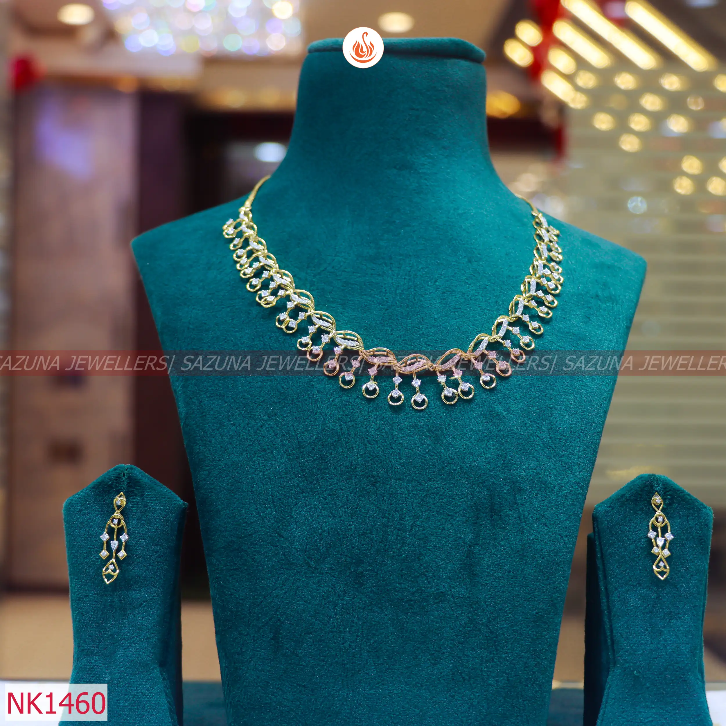 Sazuna Malini  Diamond Necklace