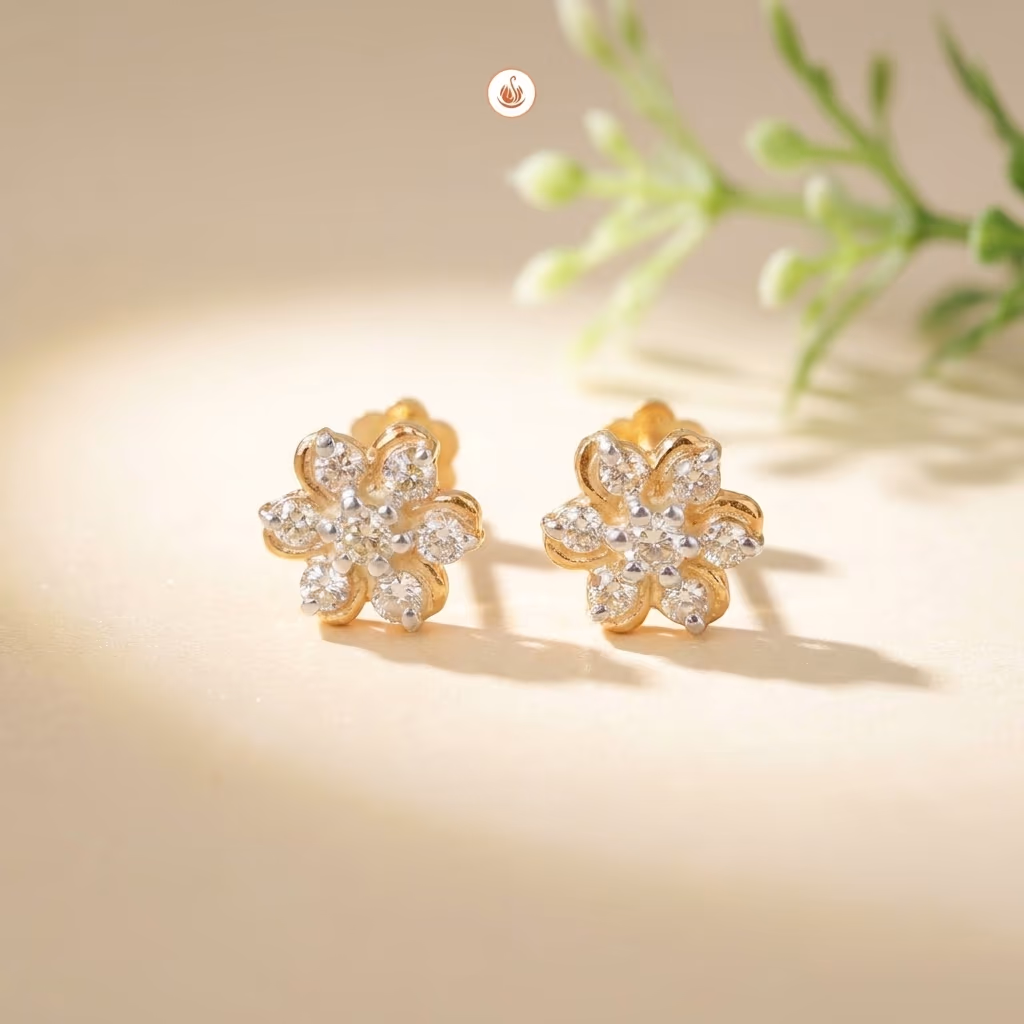 Sazuna Divya  Diamond Earring