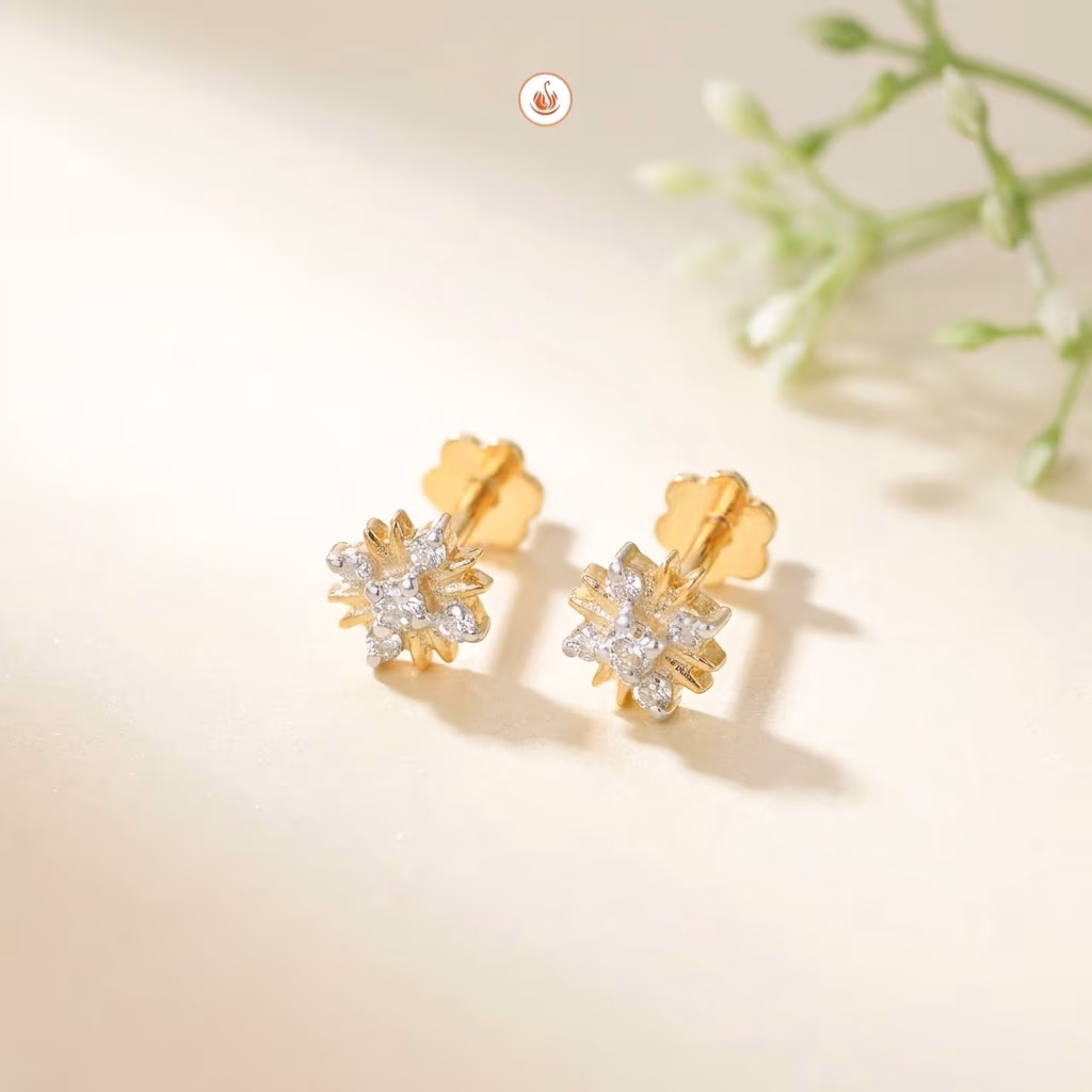 Sazuna Hina  Diamond Earring