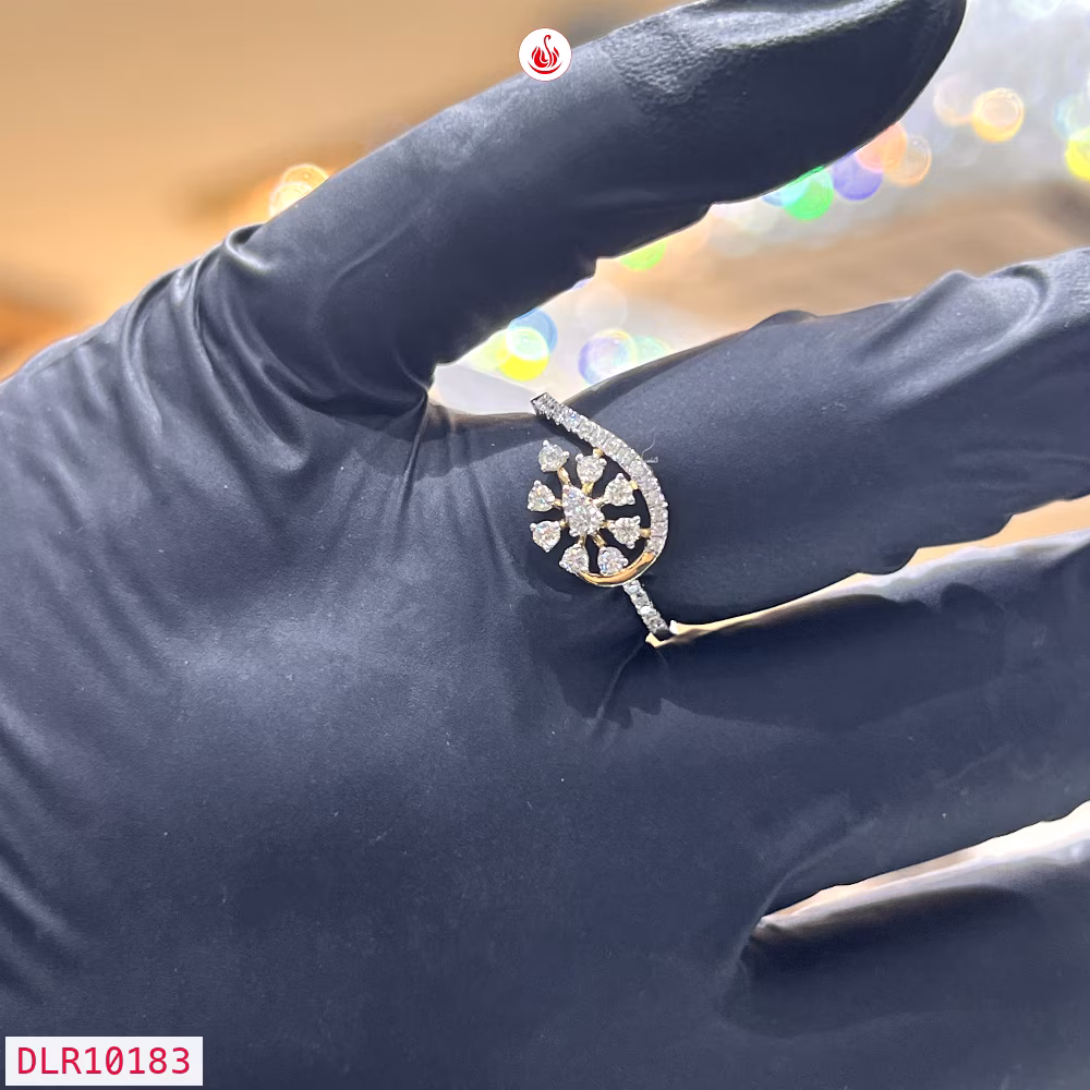 Women Diamond Earrings - DLR10183