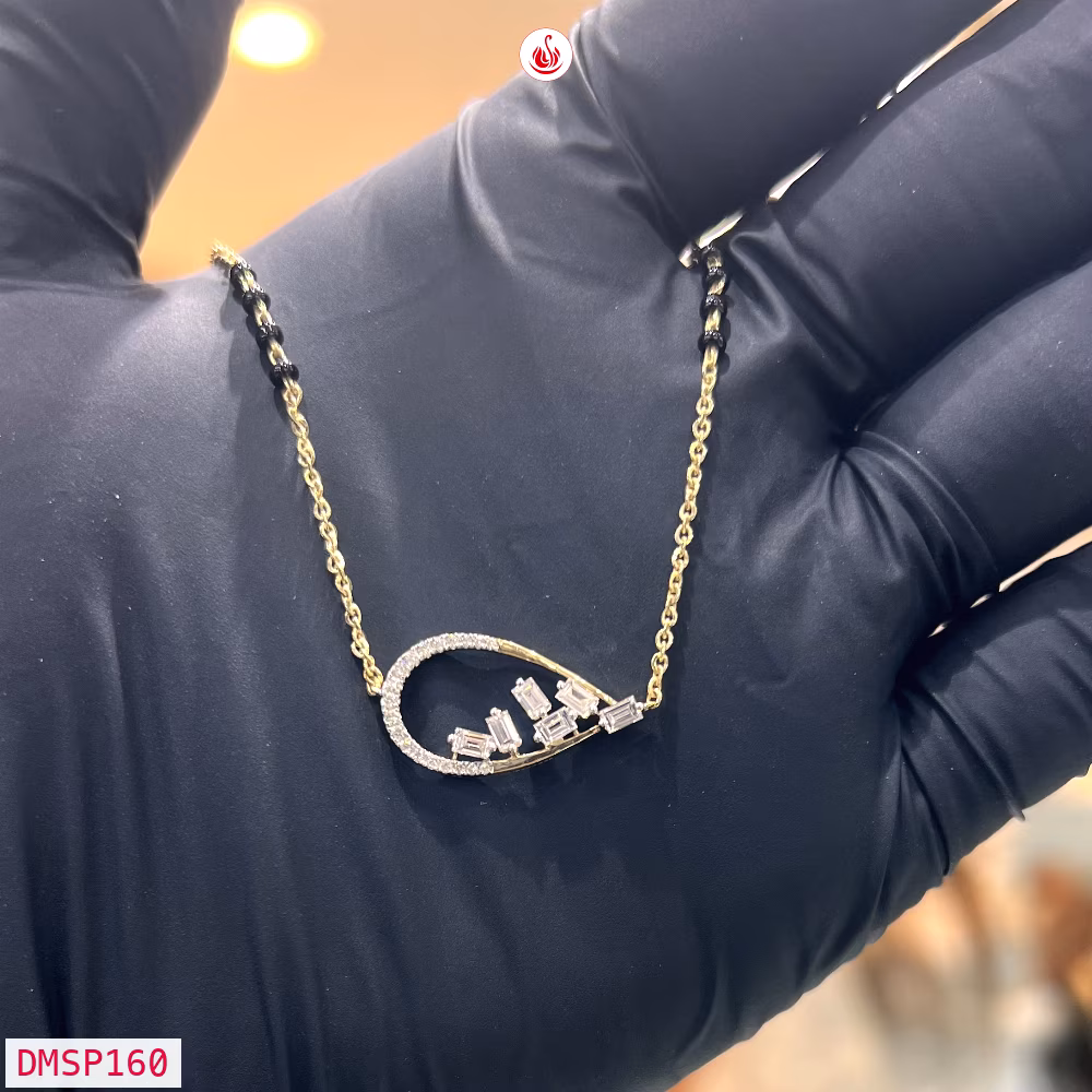 Diamond Mangalsutra - DMSP160