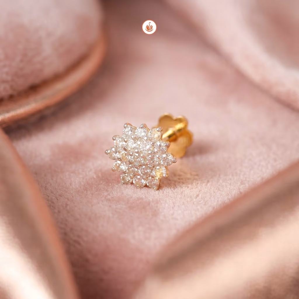 Sazuna Nandini  Diamond Nosepin