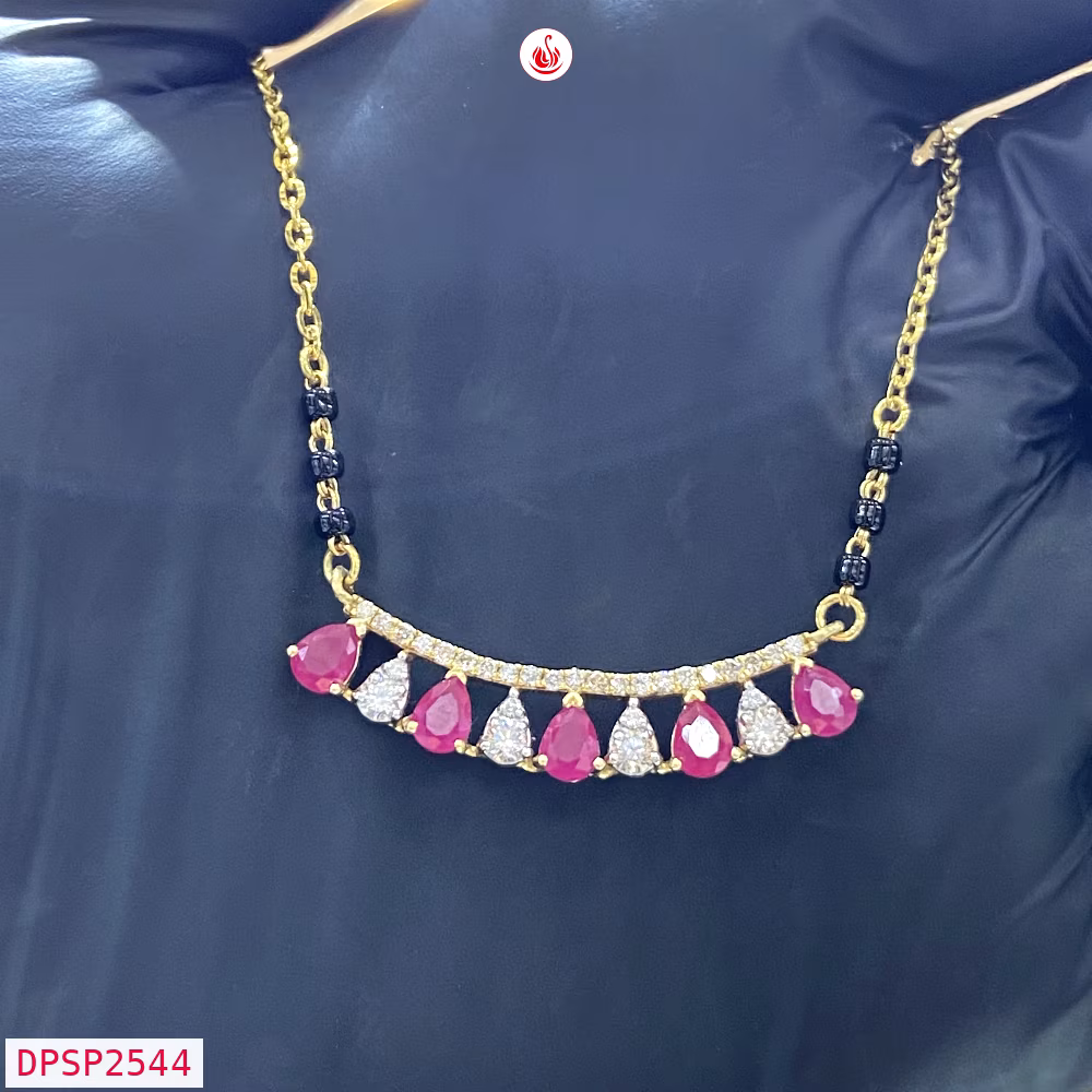 Diamond Mangalsutra - DPSP2544