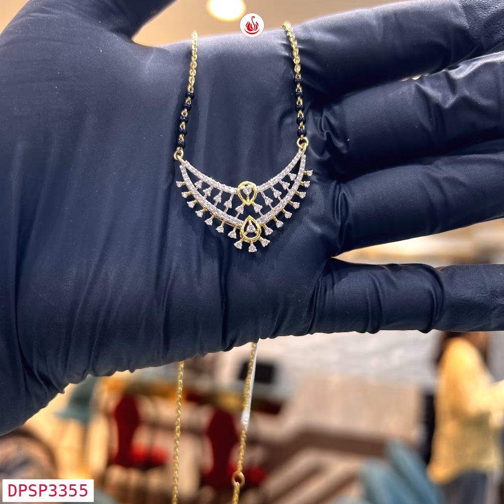 Diamond Mangalsutra - DPSP3355