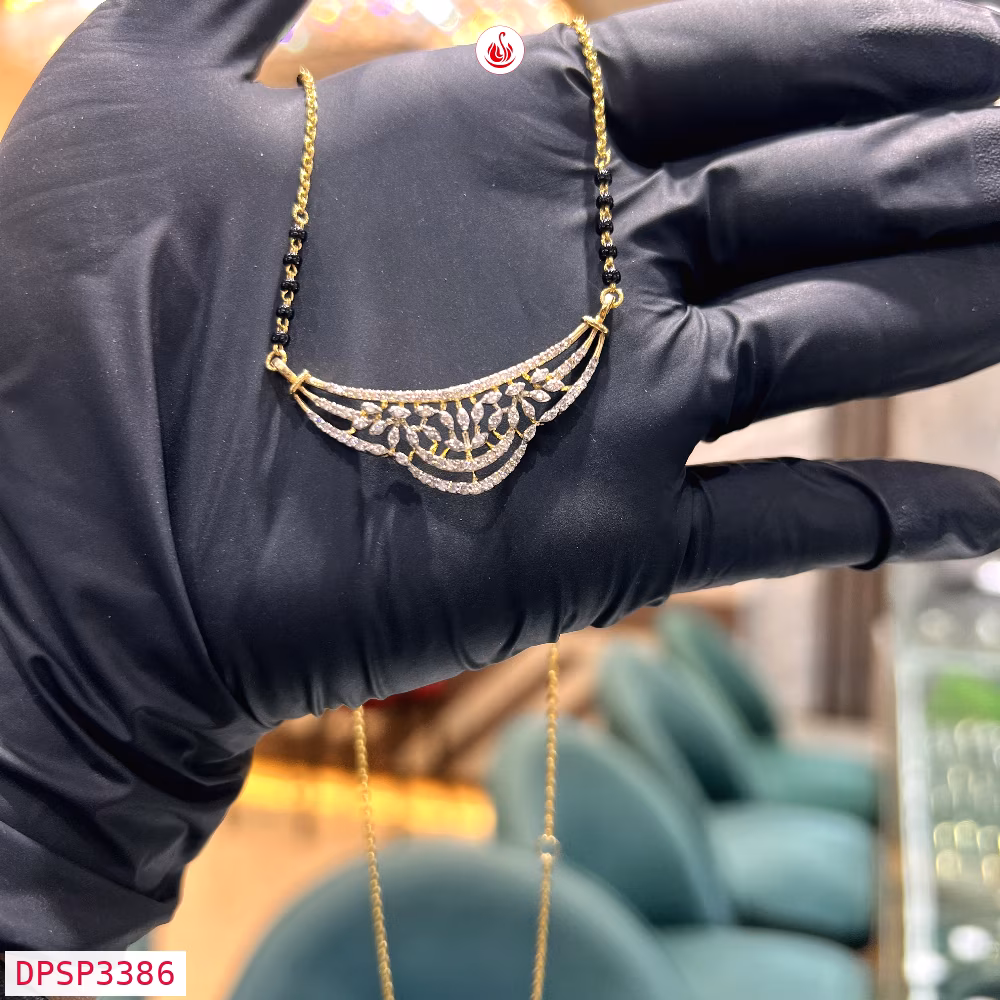 Diamond Mangalsutra - DPSP3386