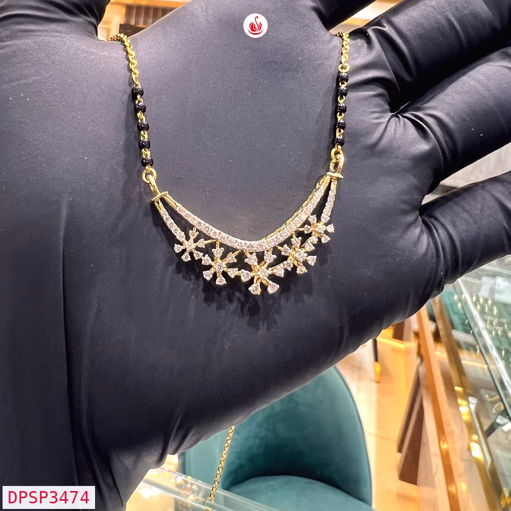 Diamond Mangalsutra - DPSP3474