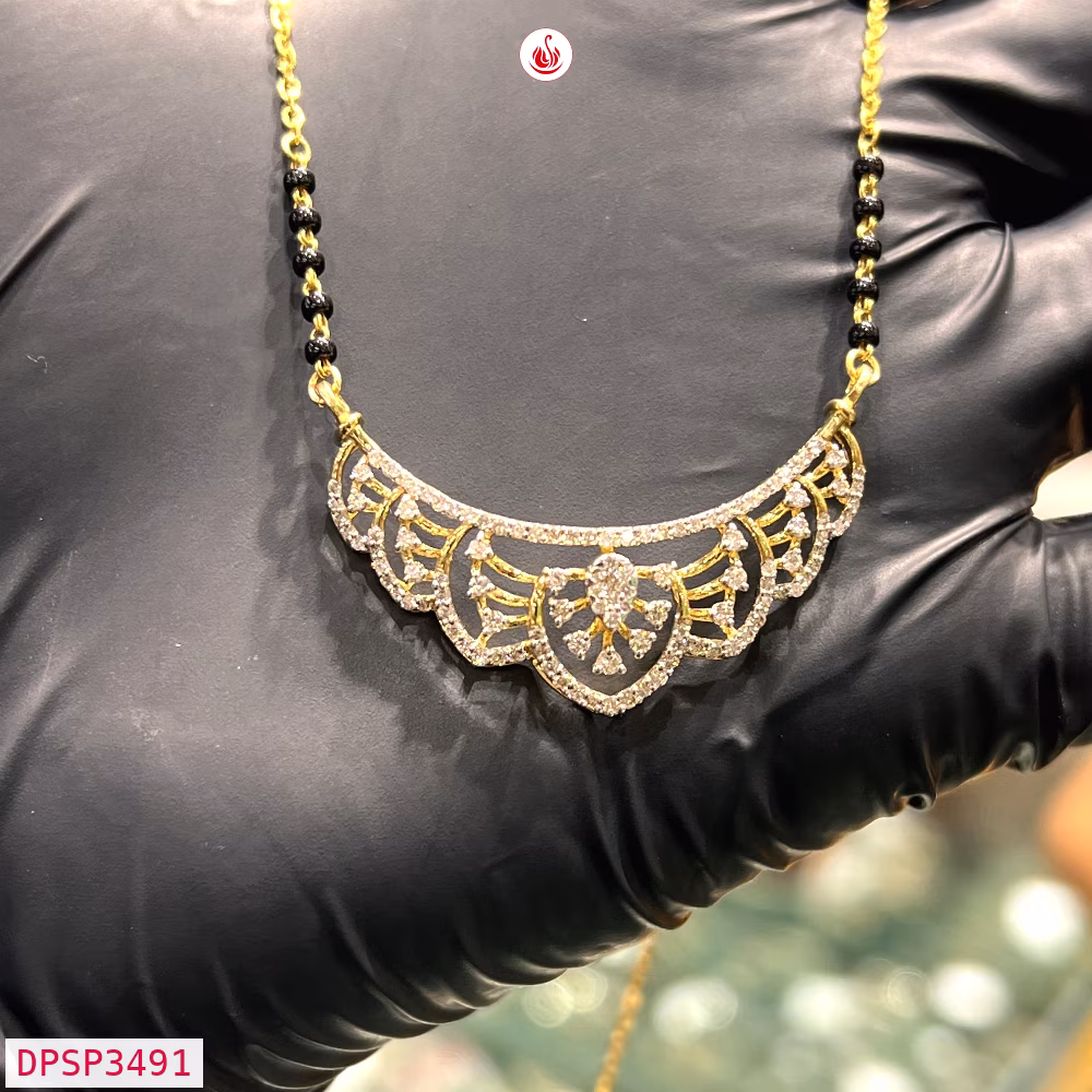 Diamond Mangalsutra - DPSP3491