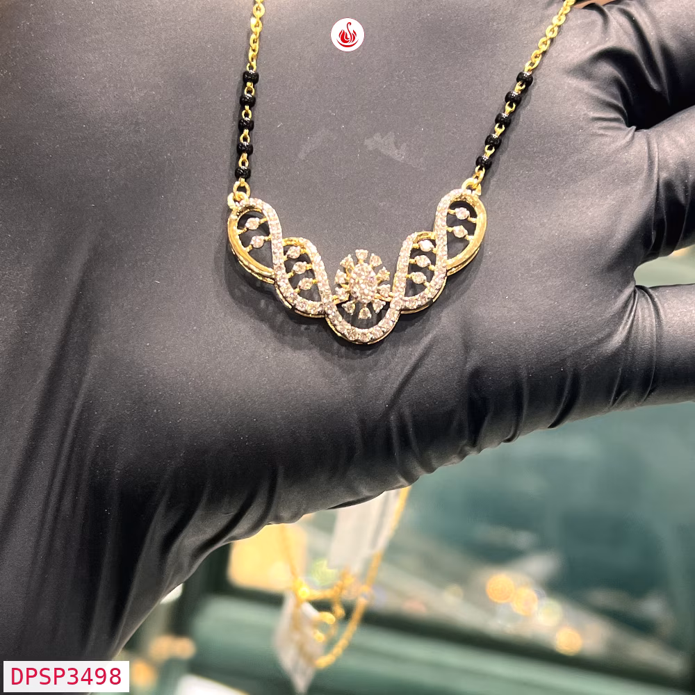 Diamond Mangalsutra - DPSP3498