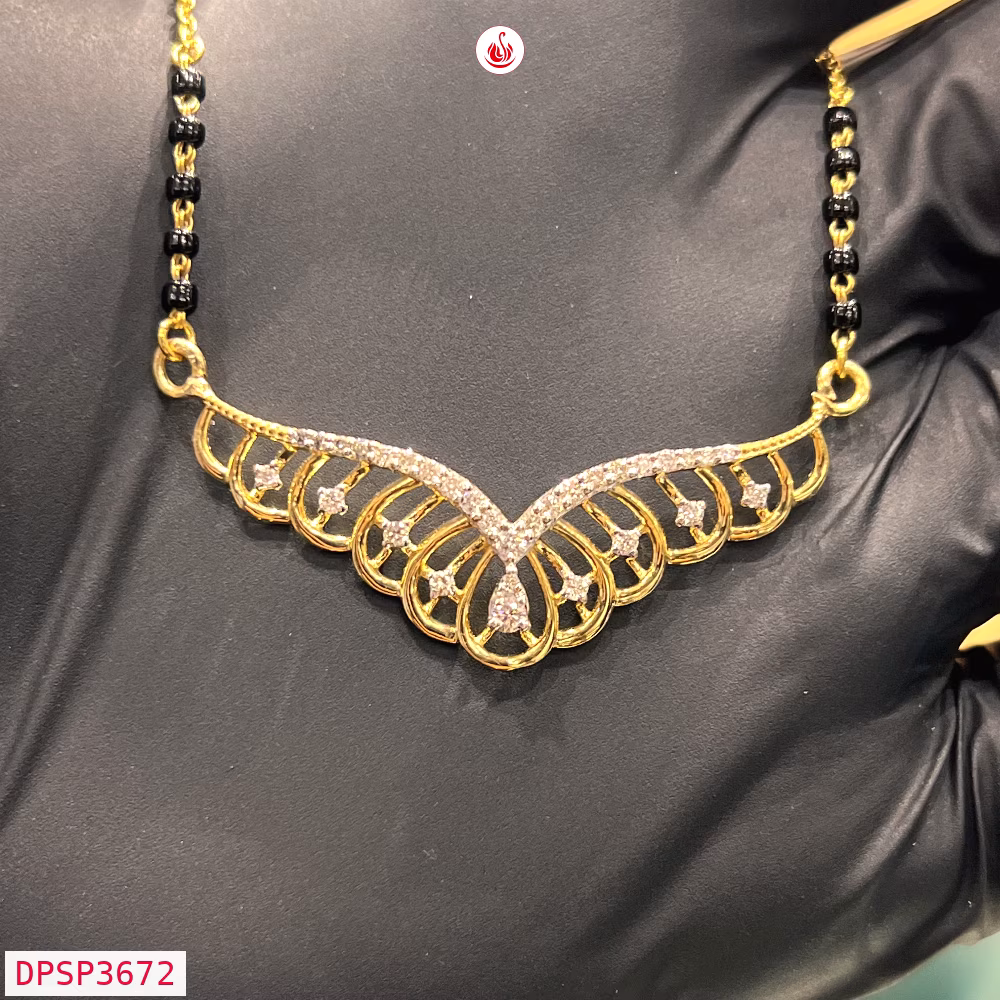 Diamond Mangalsutra - DPSP3672