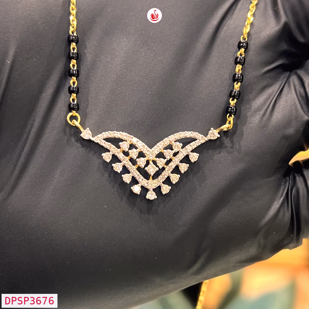 Diamond Mangalsutra - DPSP3676