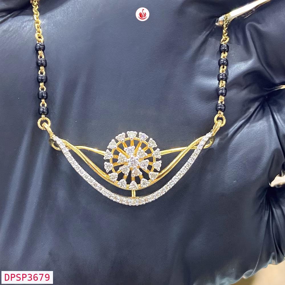 Diamond Mangalsutra - DPSP3679