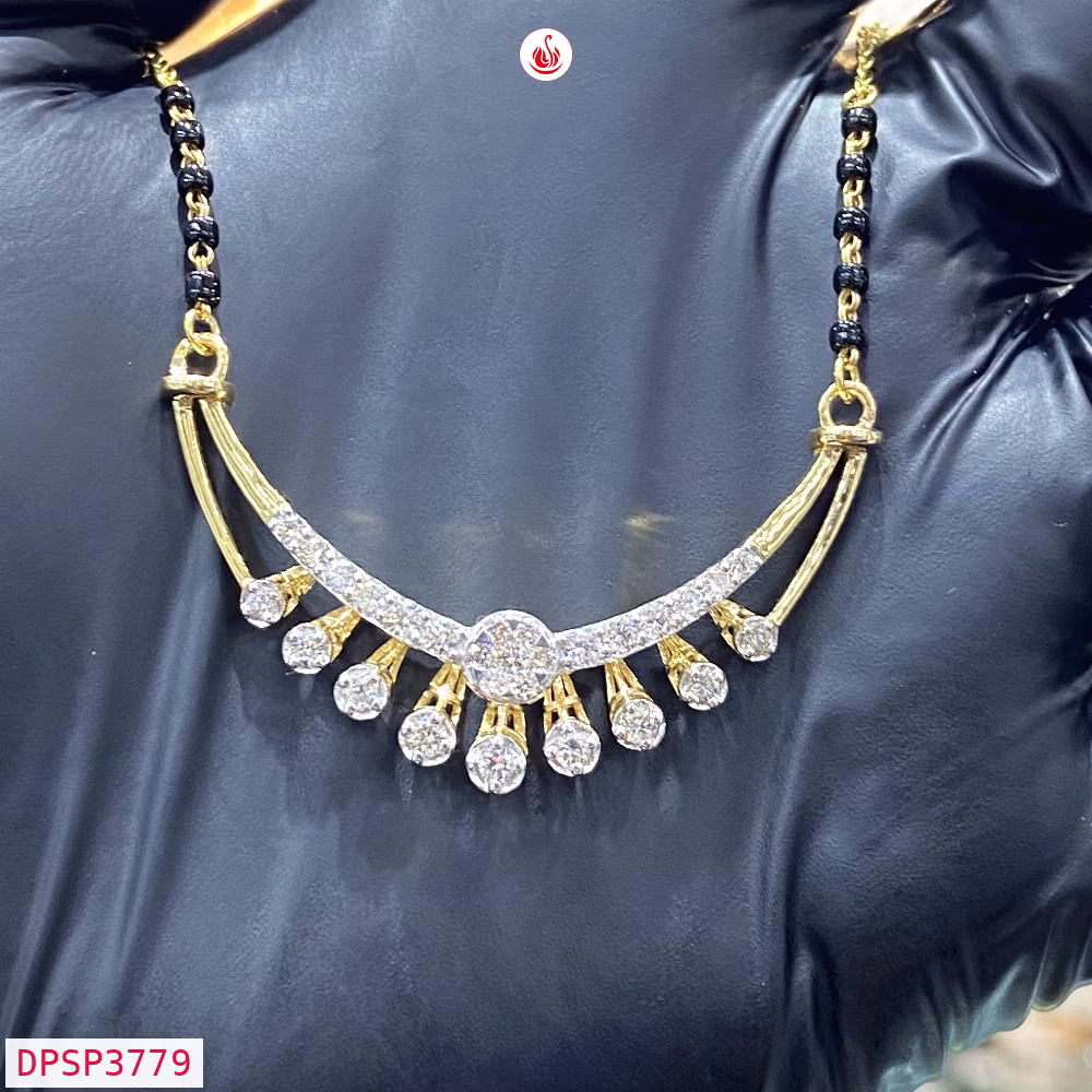 Diamond Mangalsutra - DPSP3779