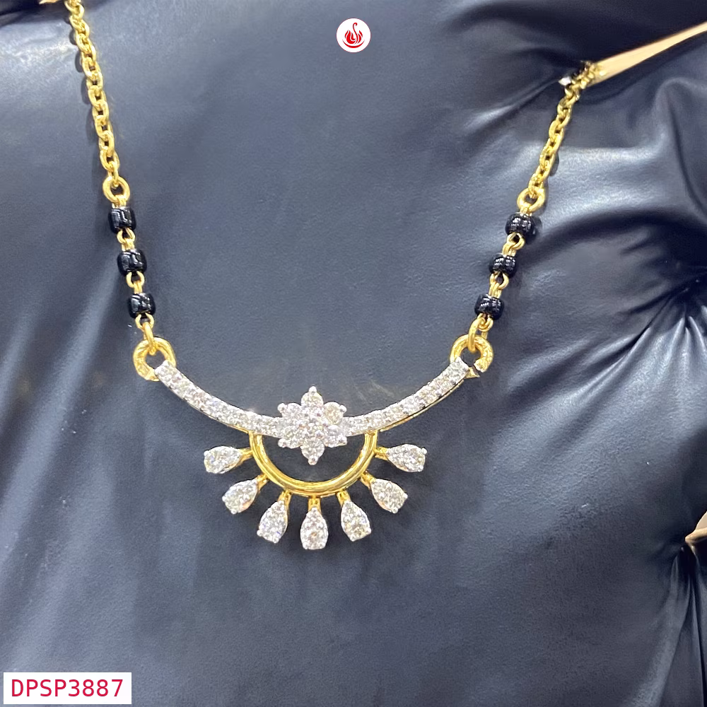 Diamond Mangalsutra - DPSP3887