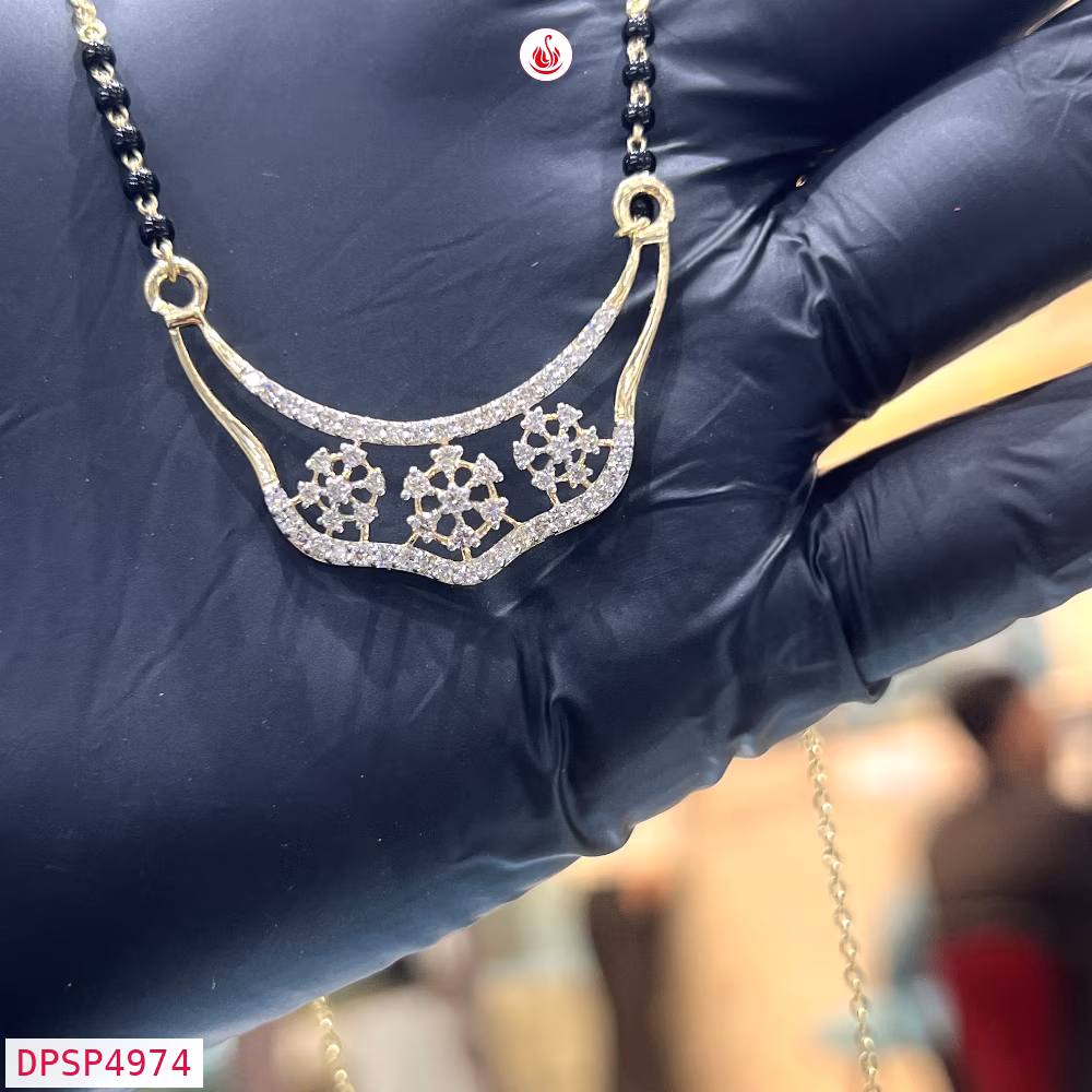 Diamond Mangalsutra - DPSP4974