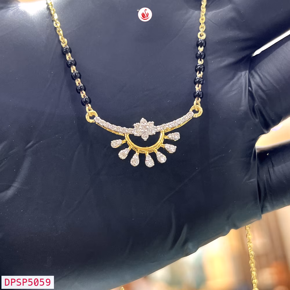 Diamond Mangalsutra - DPSP5059