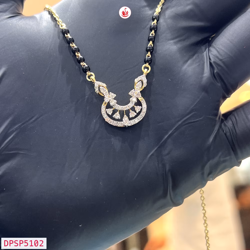 Diamond Mangalsutra - DPSP5102