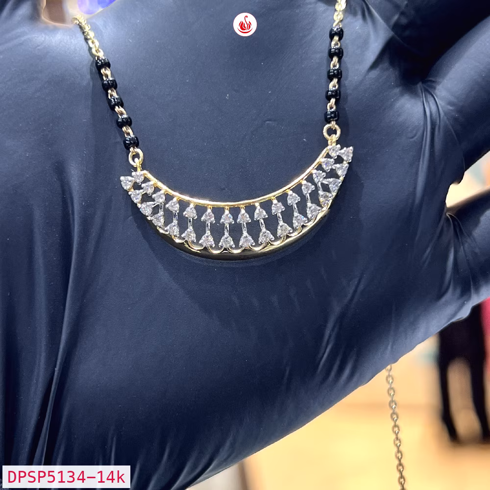 Diamond Mangalsutra - DPSP5134
