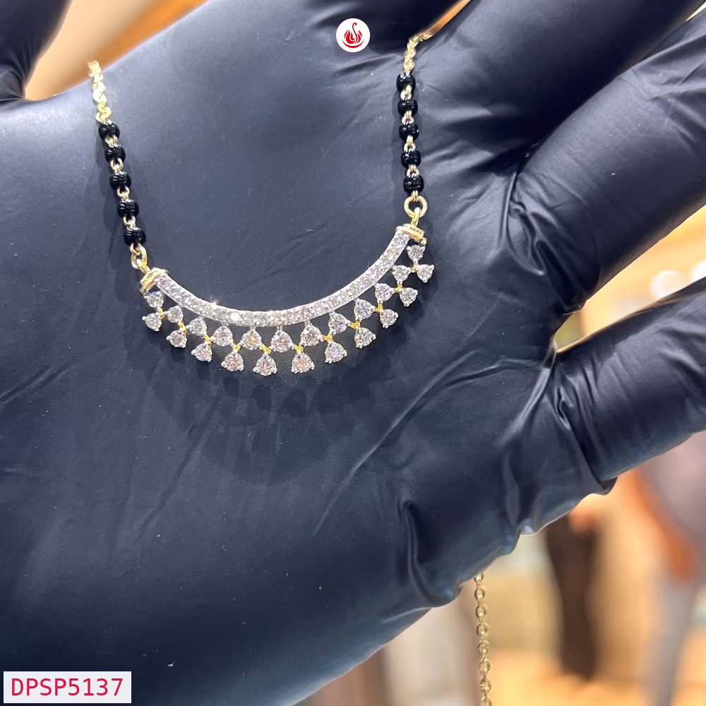 Diamond Mangalsutra - DPSP5137