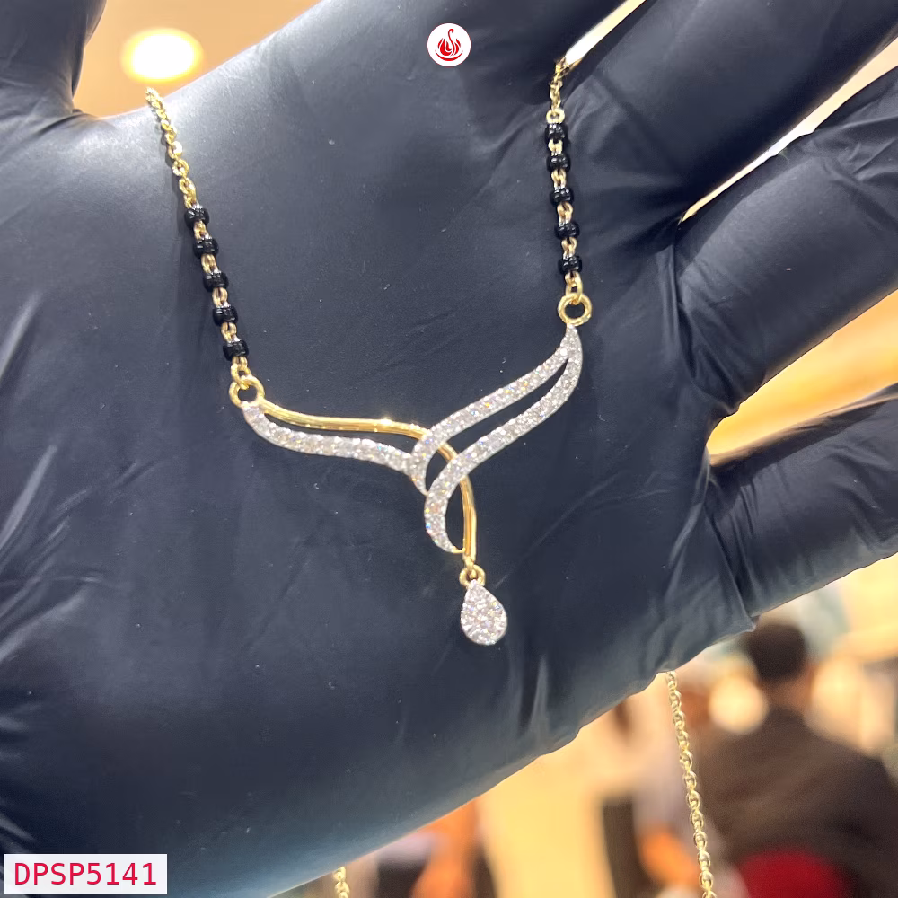 Diamond Mangalsutra - DPSP5141
