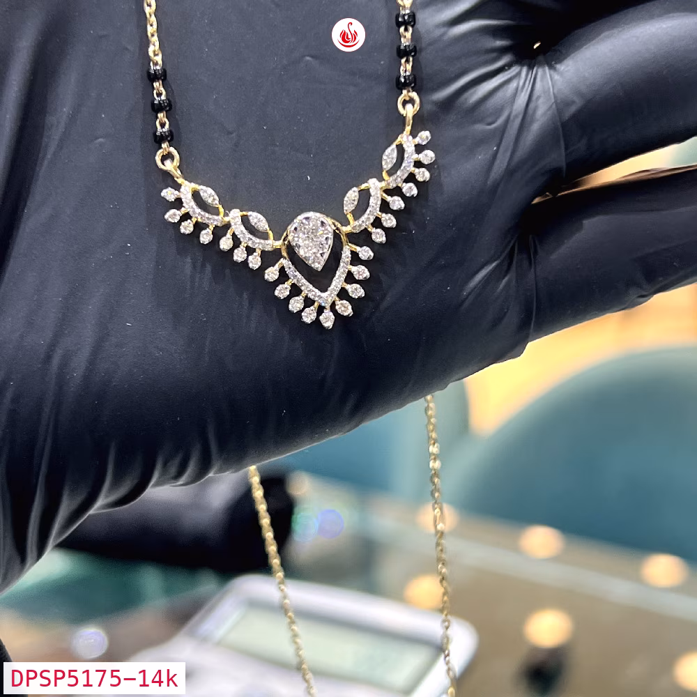 Diamond Mangalsutra - DPSP5175