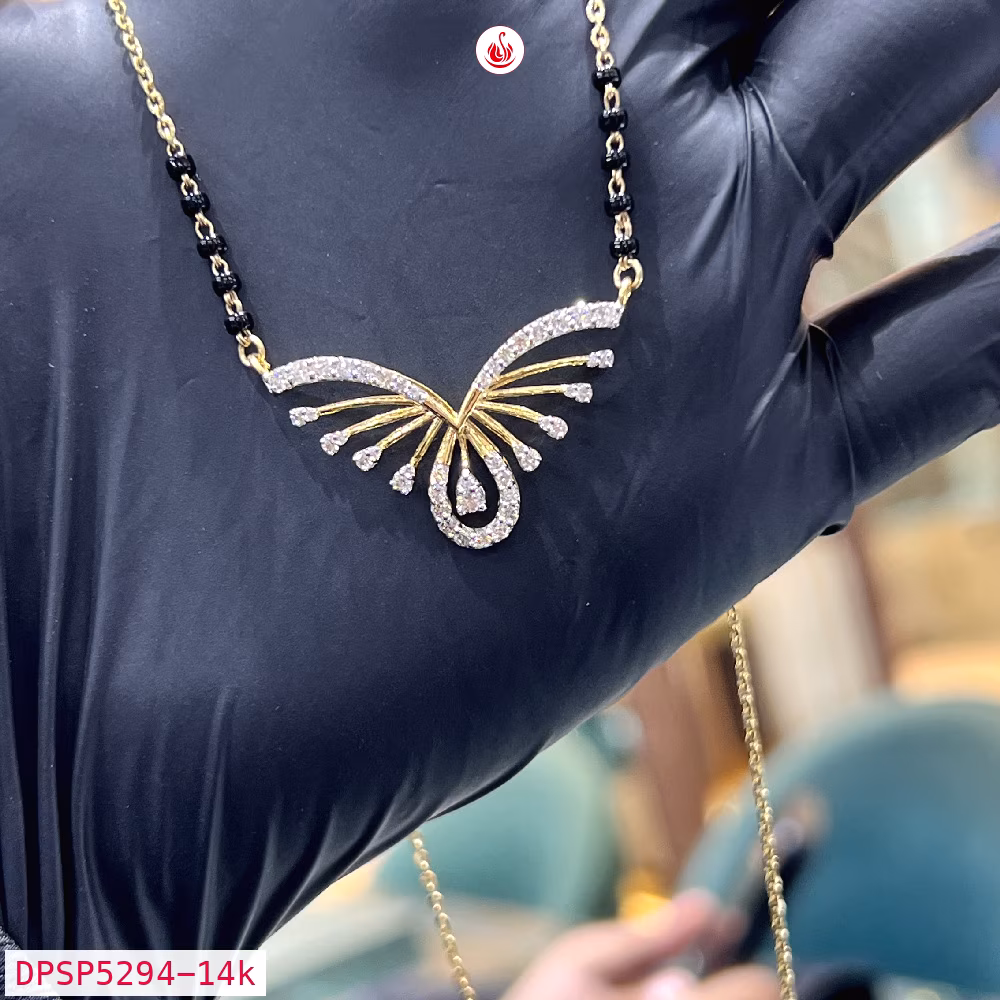 Diamond Mangalsutra - DPSP5294