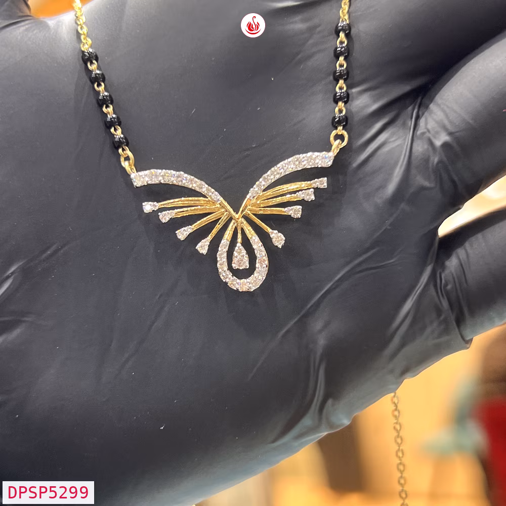 Diamond Mangalsutra - DPSP5299
