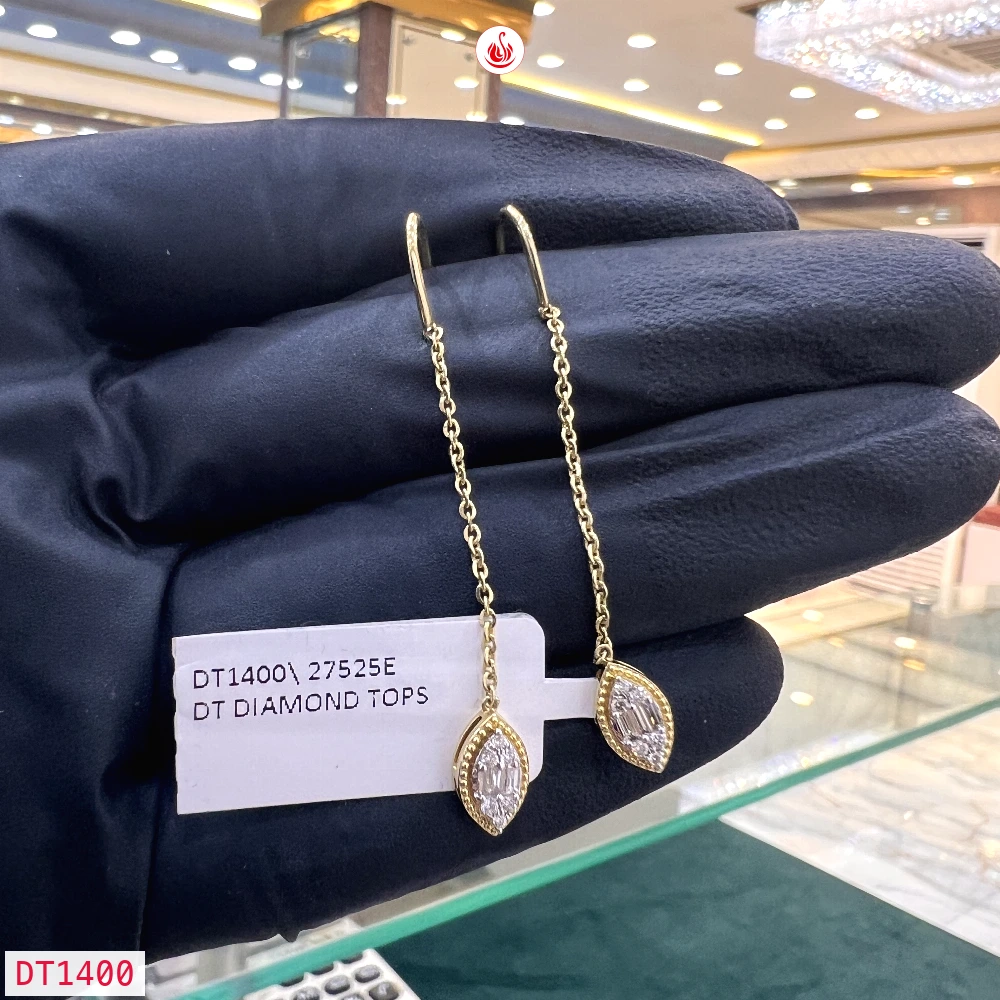 Women Diamond Earrings - DT1400